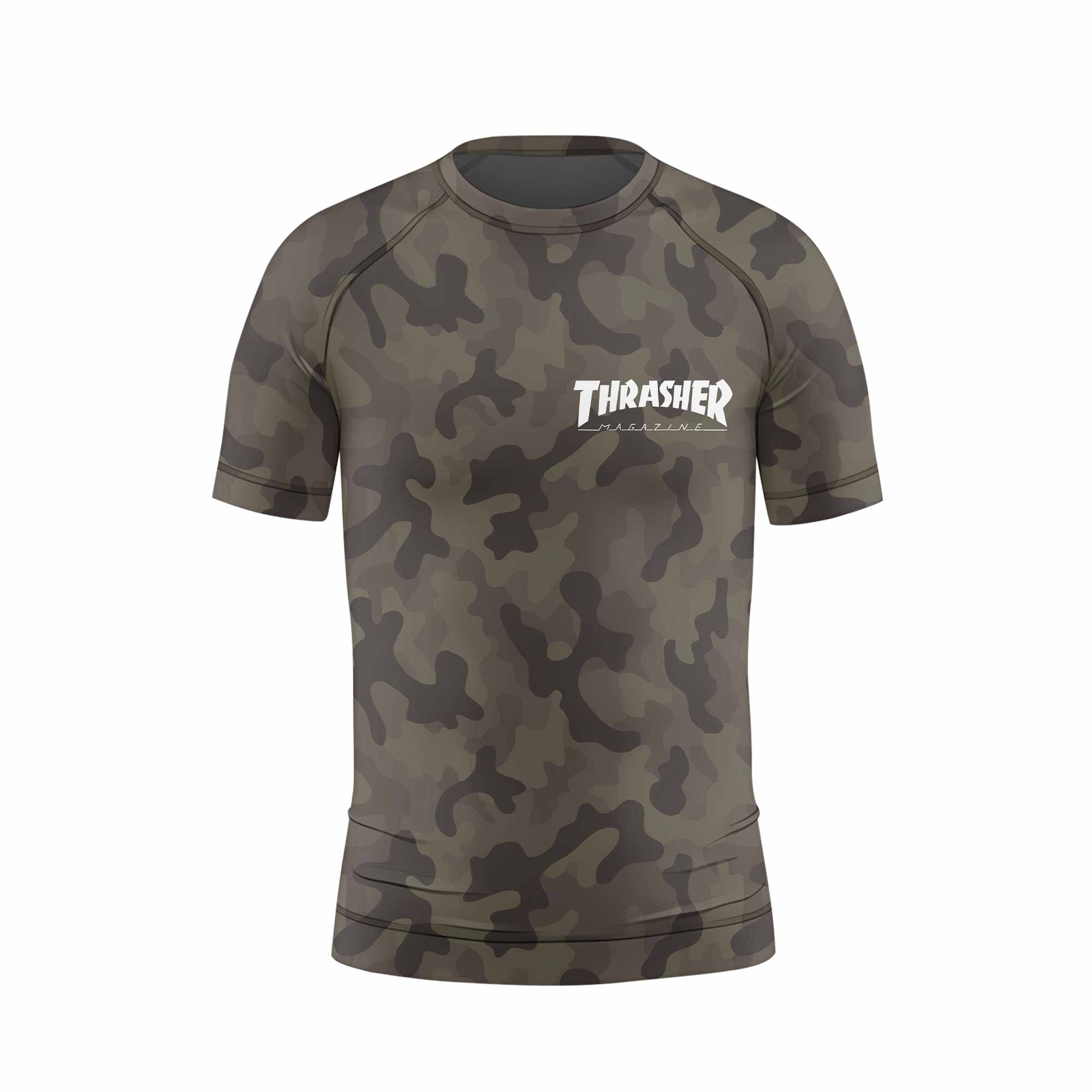 Thrasher Camo Kids Rash Guard
