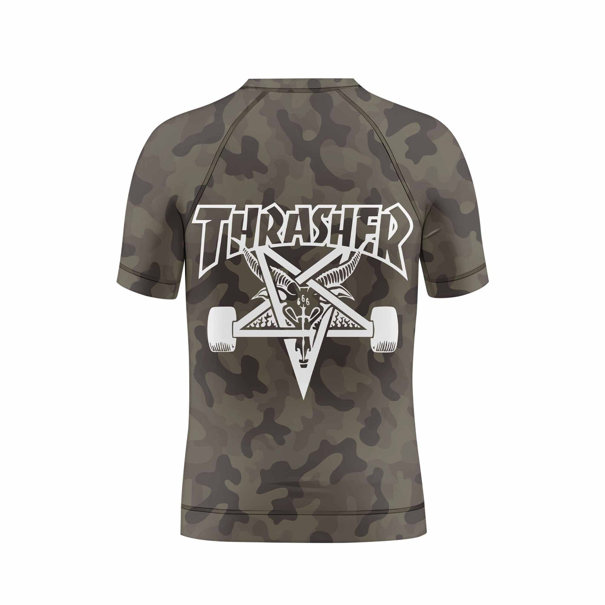 Thrasher Camo Kids Rash Guard