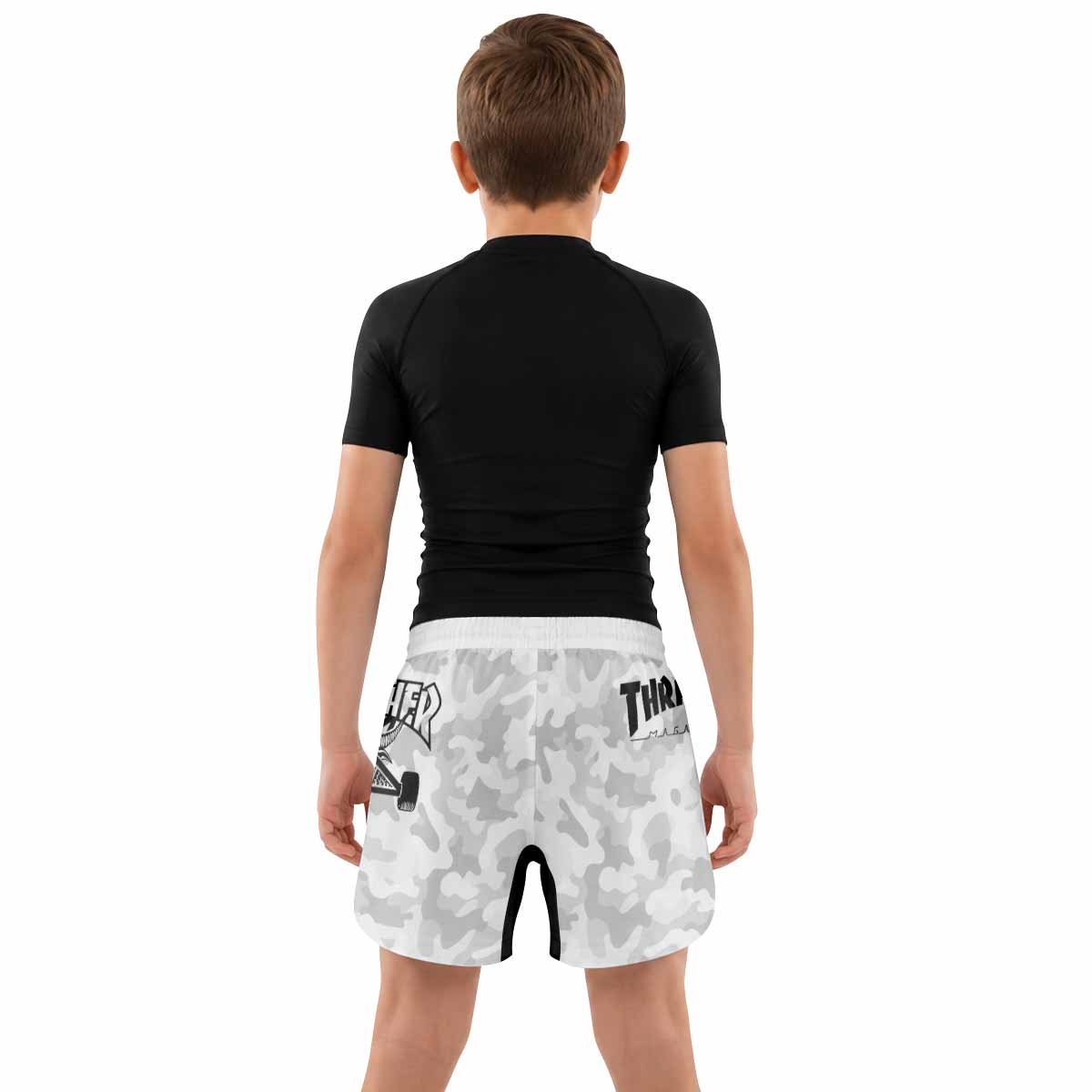 Thrasher Camo Kids Grappling Shorts