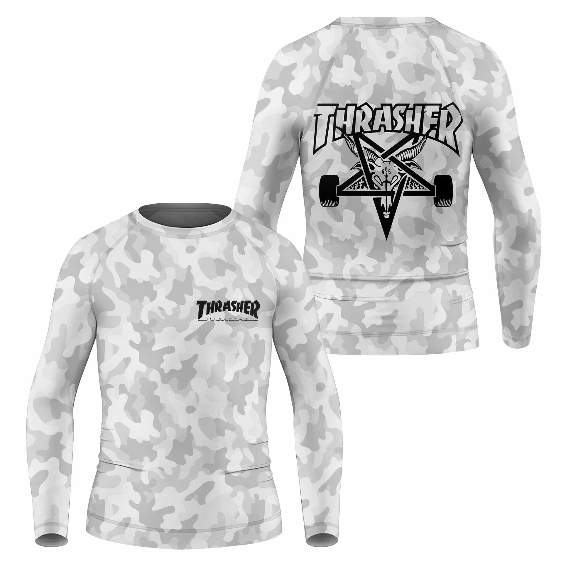 Thrasher Camo Kids Rash Guard