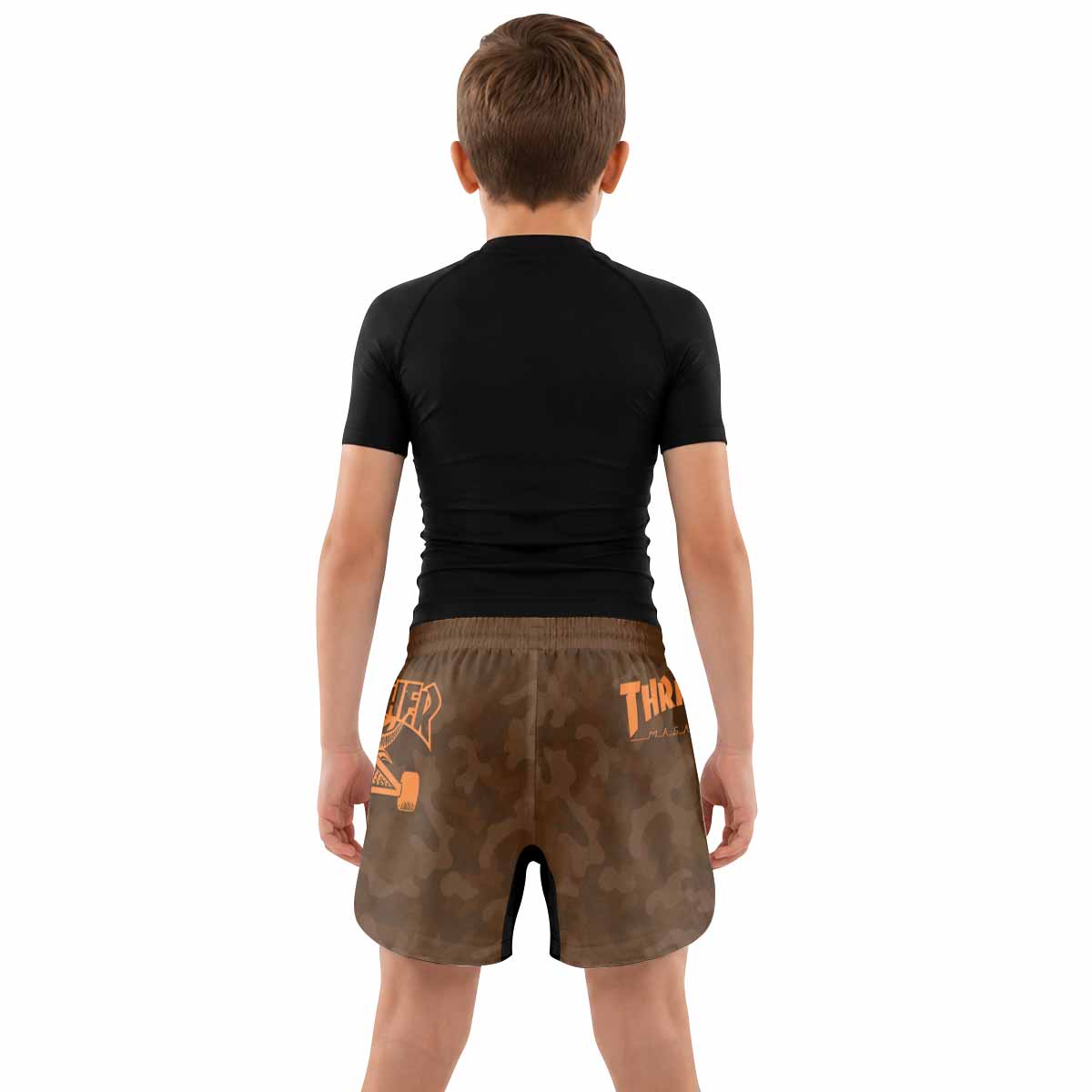 Thrasher Camo Kids Grappling Shorts