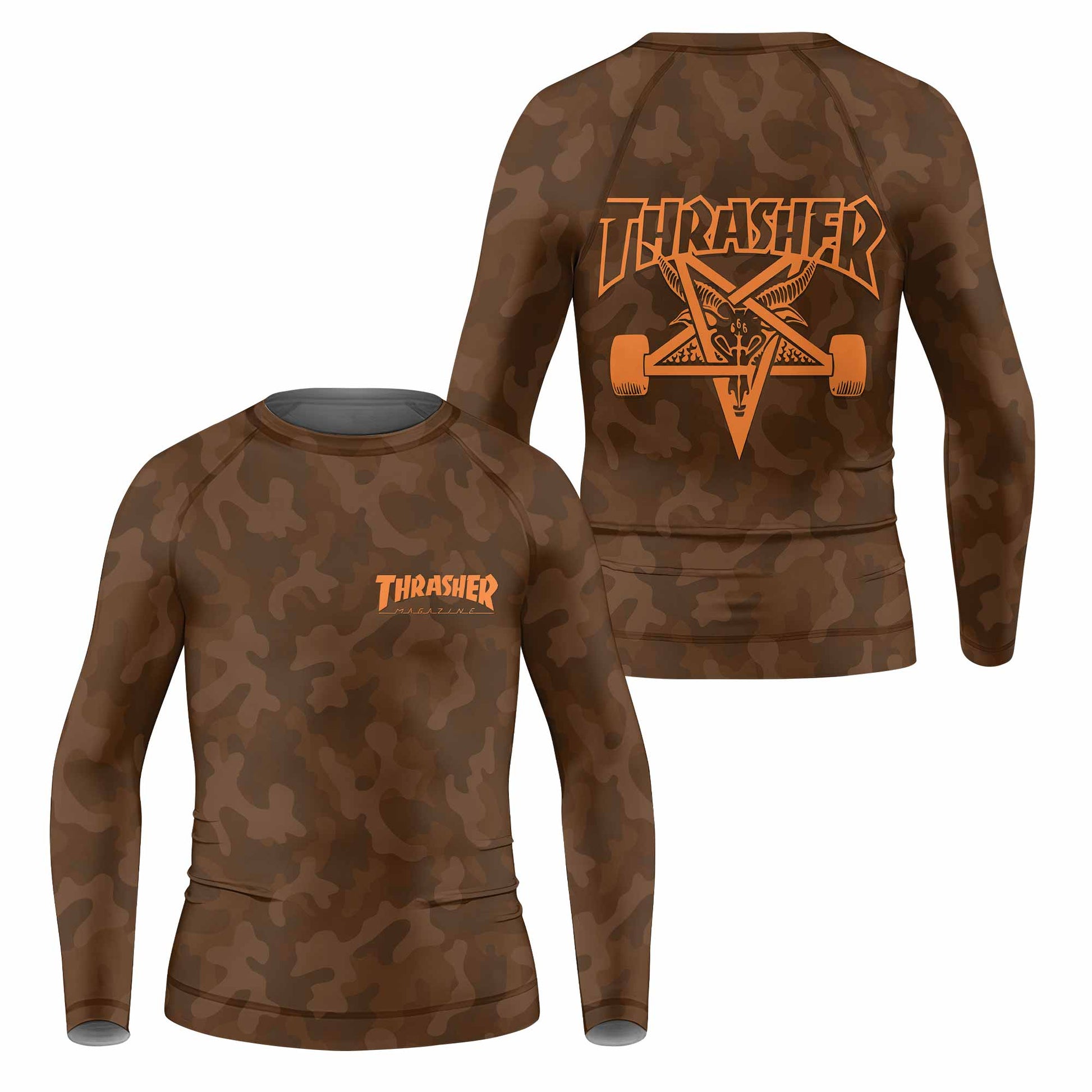 Thrasher Camo Kids Rash Guard