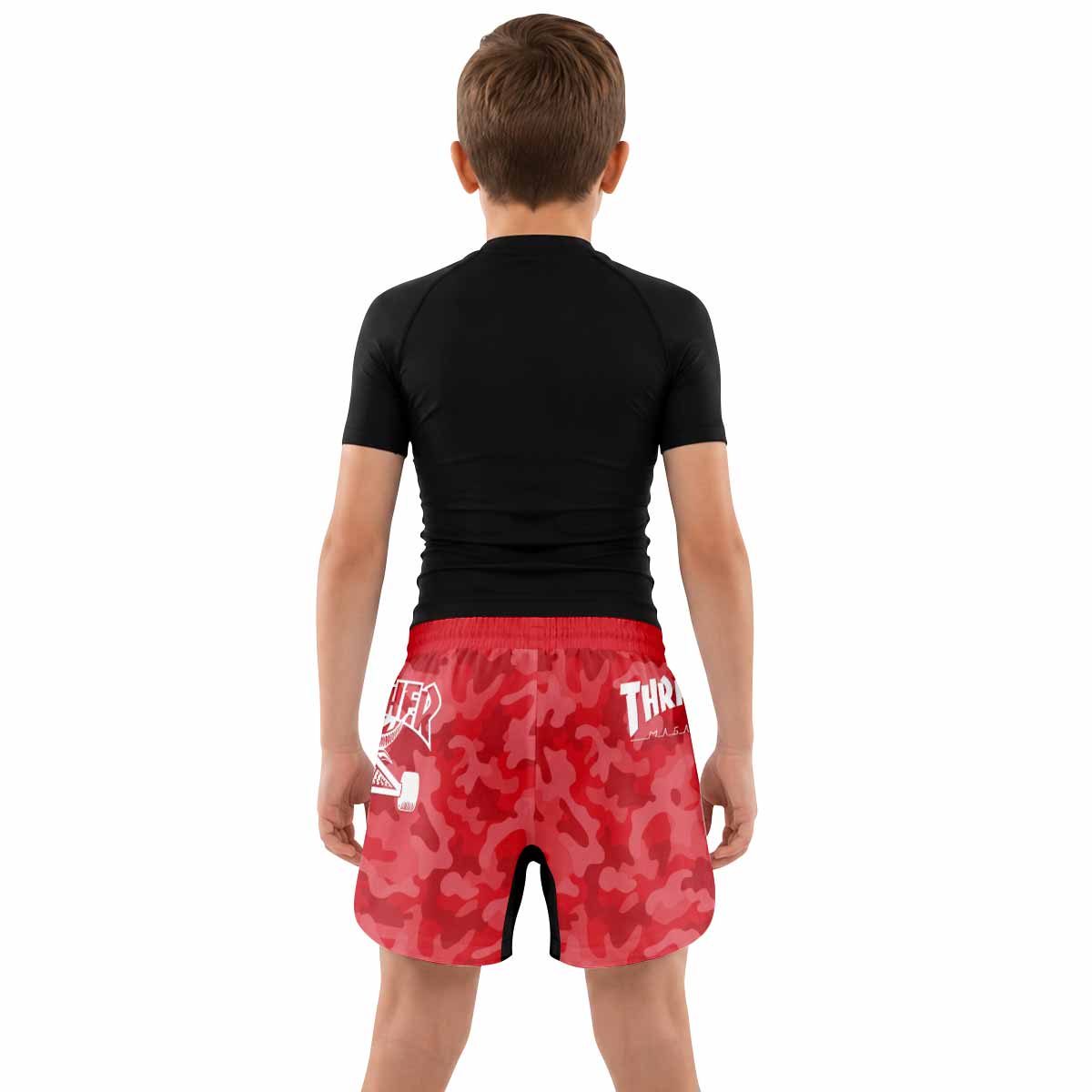 Thrasher Camo Kids Grappling Shorts