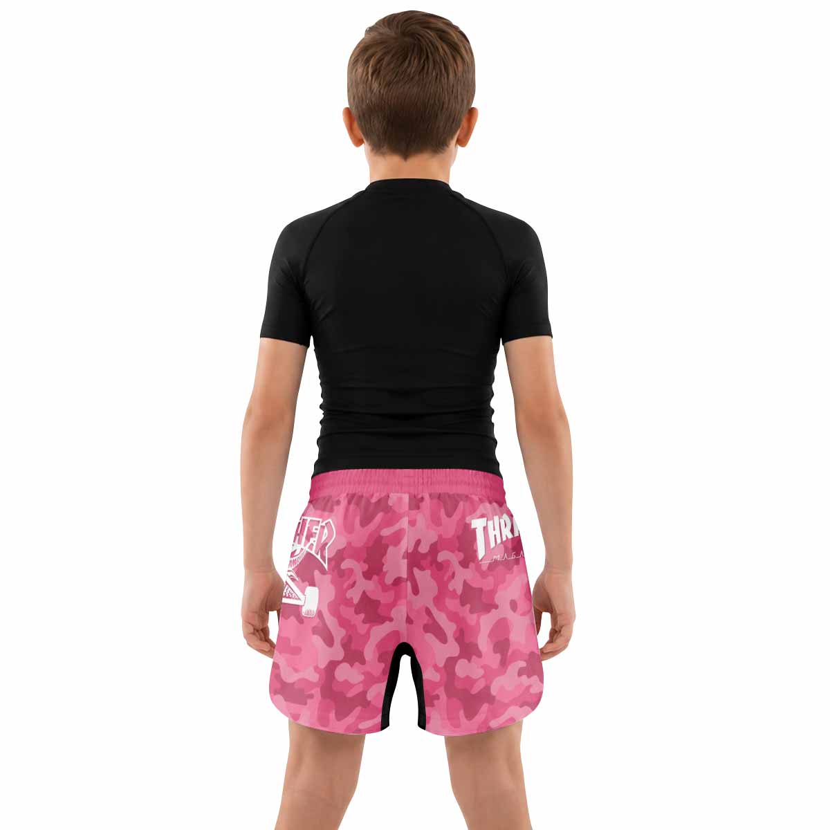 Thrasher Camo Kids Grappling Shorts