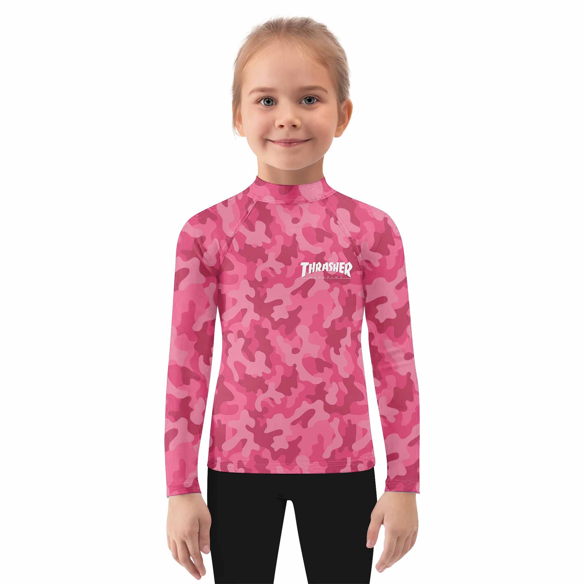 Thrasher Camo Kids Rash Guard