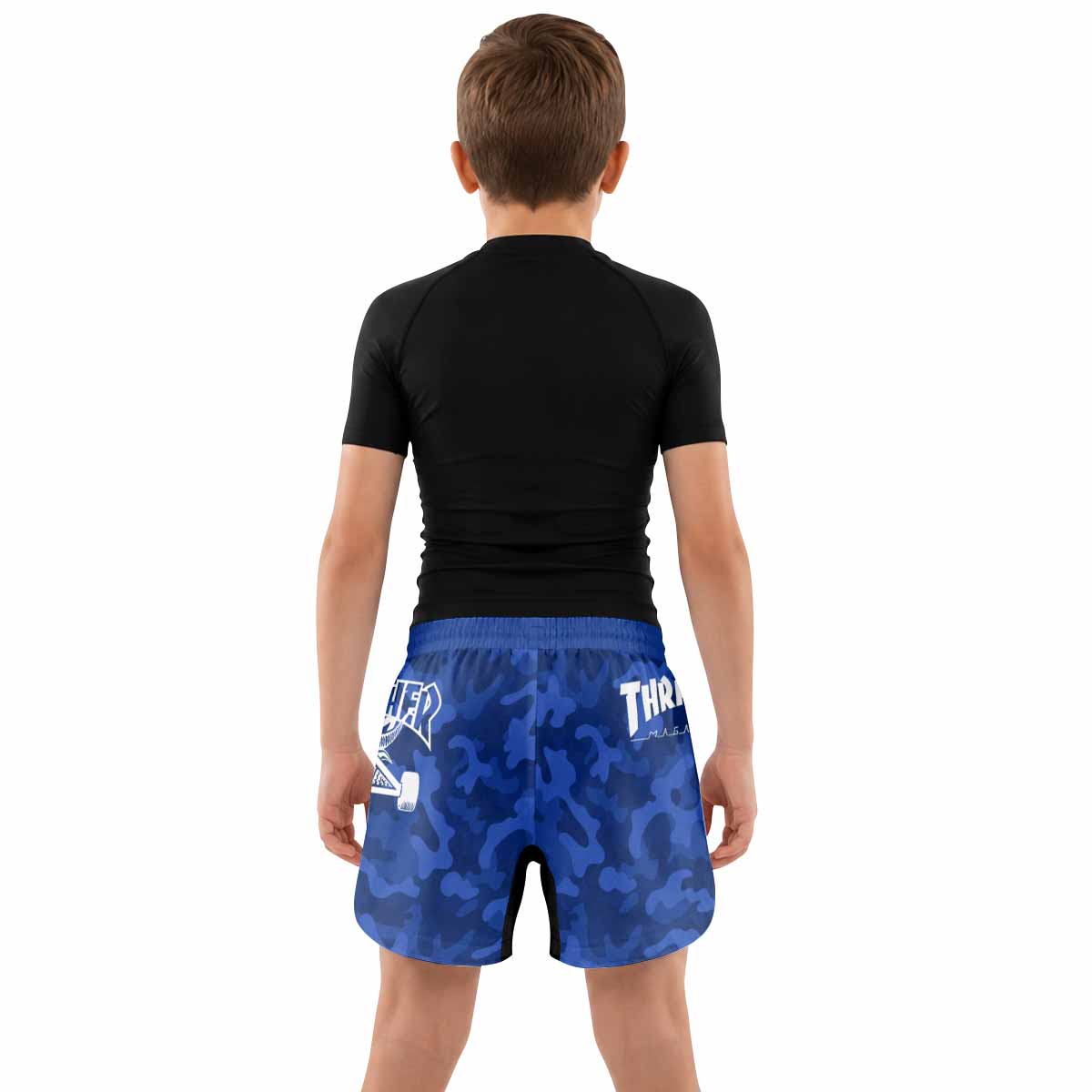 Thrasher Camo Kids Grappling Shorts