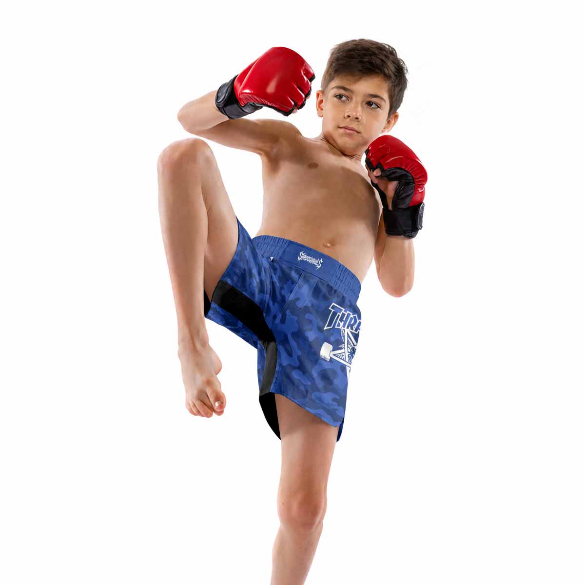 Thrasher Camo Kids Grappling Shorts