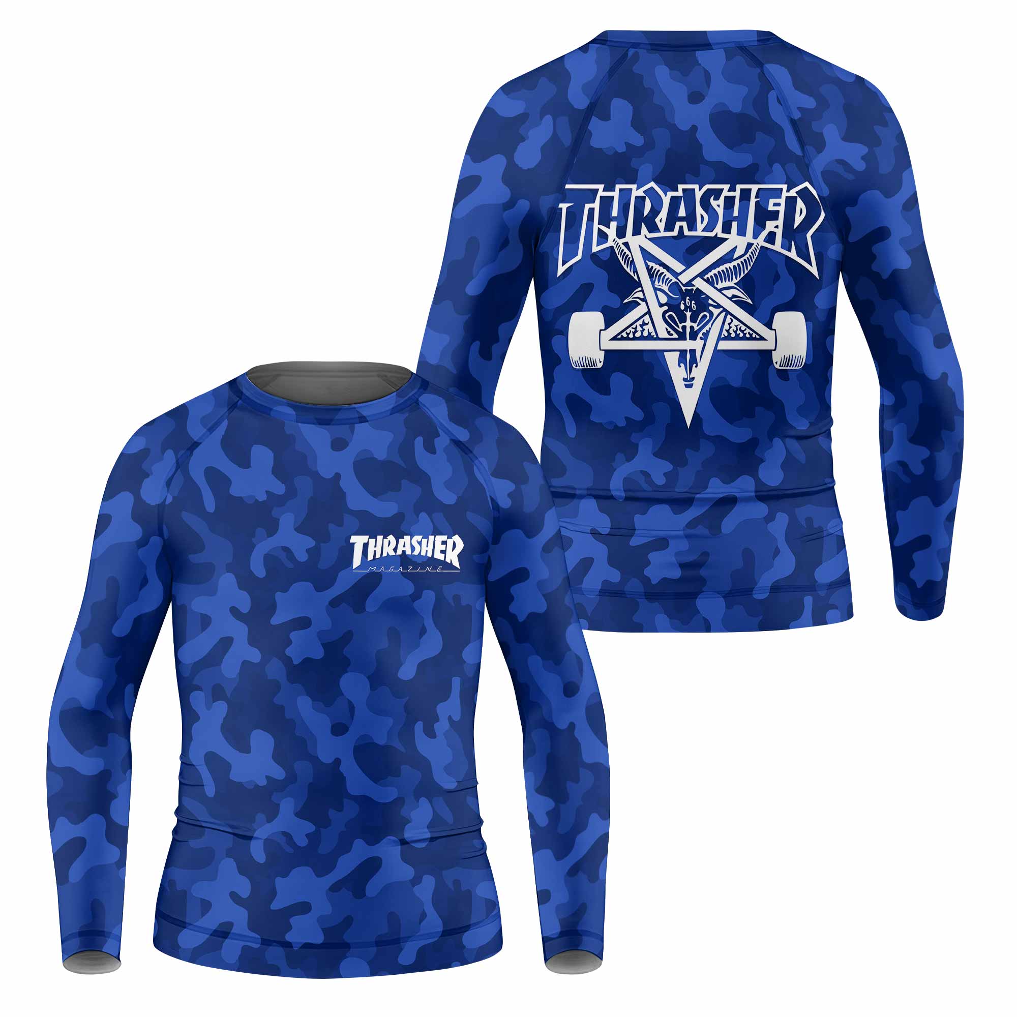 Thrasher Camo Kids Rash Guard