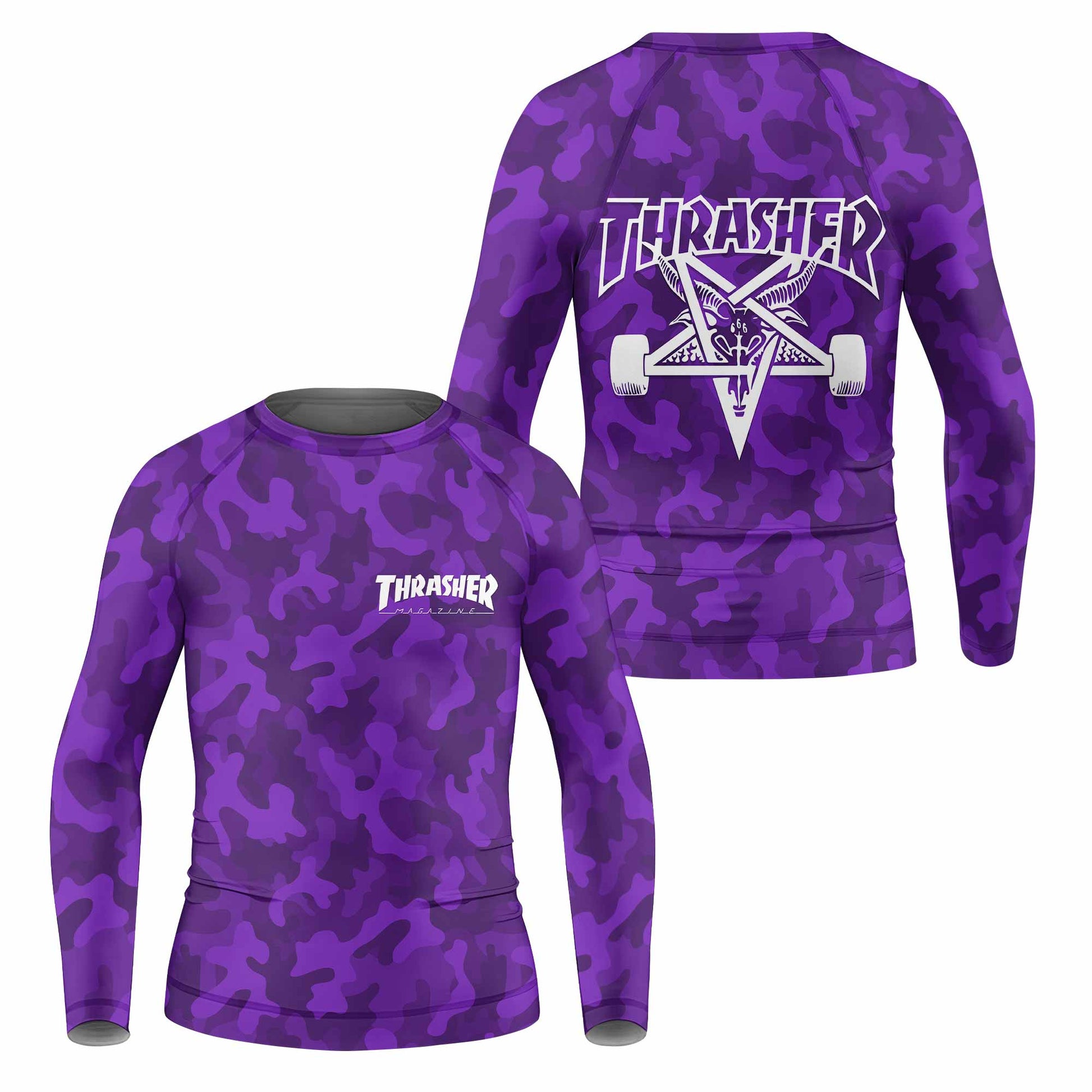Thrasher Camo Kids Rash Guard