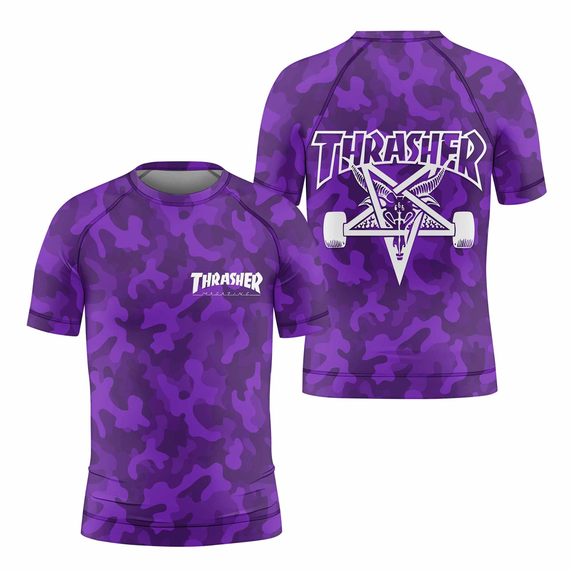 Thrasher Camo Kids Rash Guard