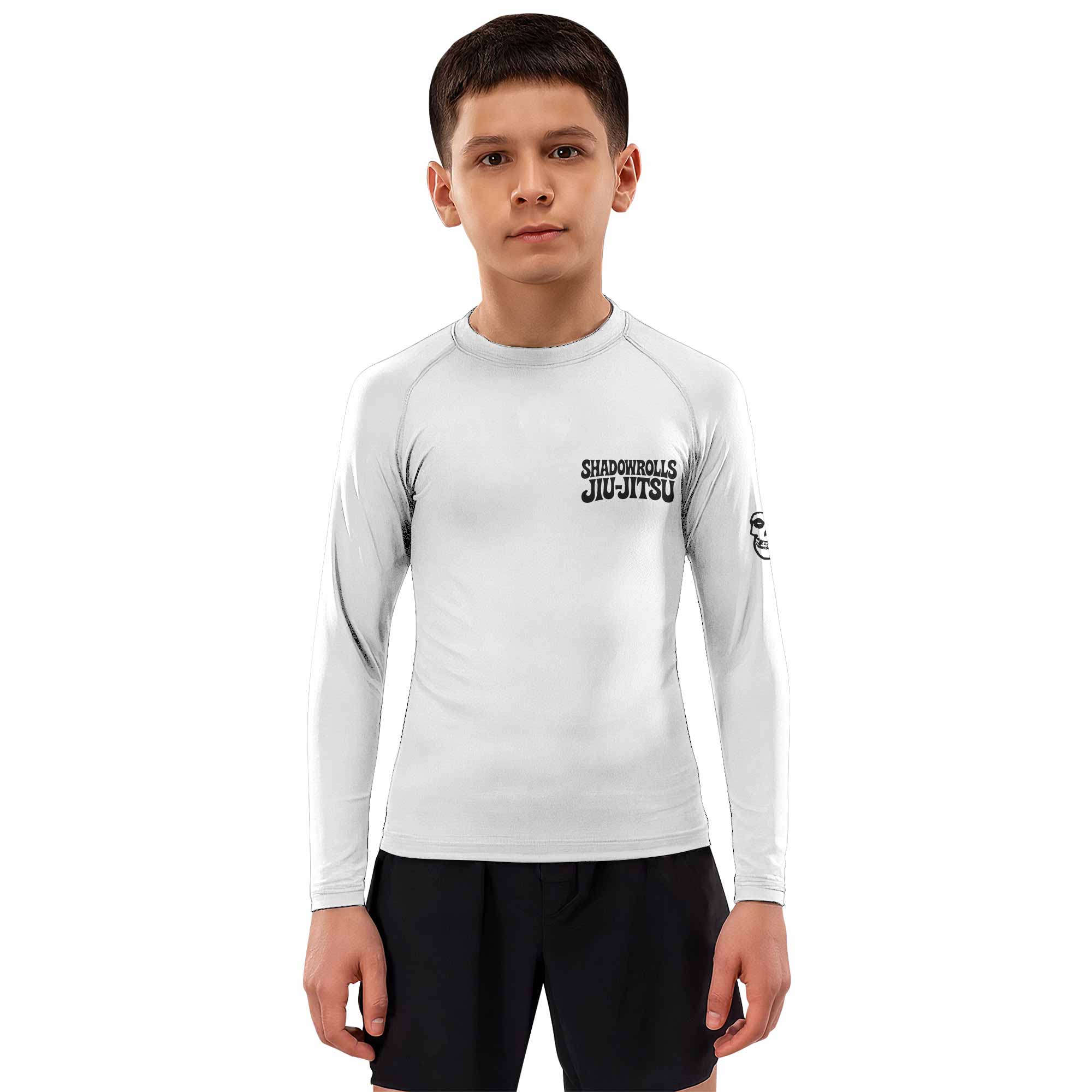 Misfits Skull Jiu-Jitsu Kids Rash Guard