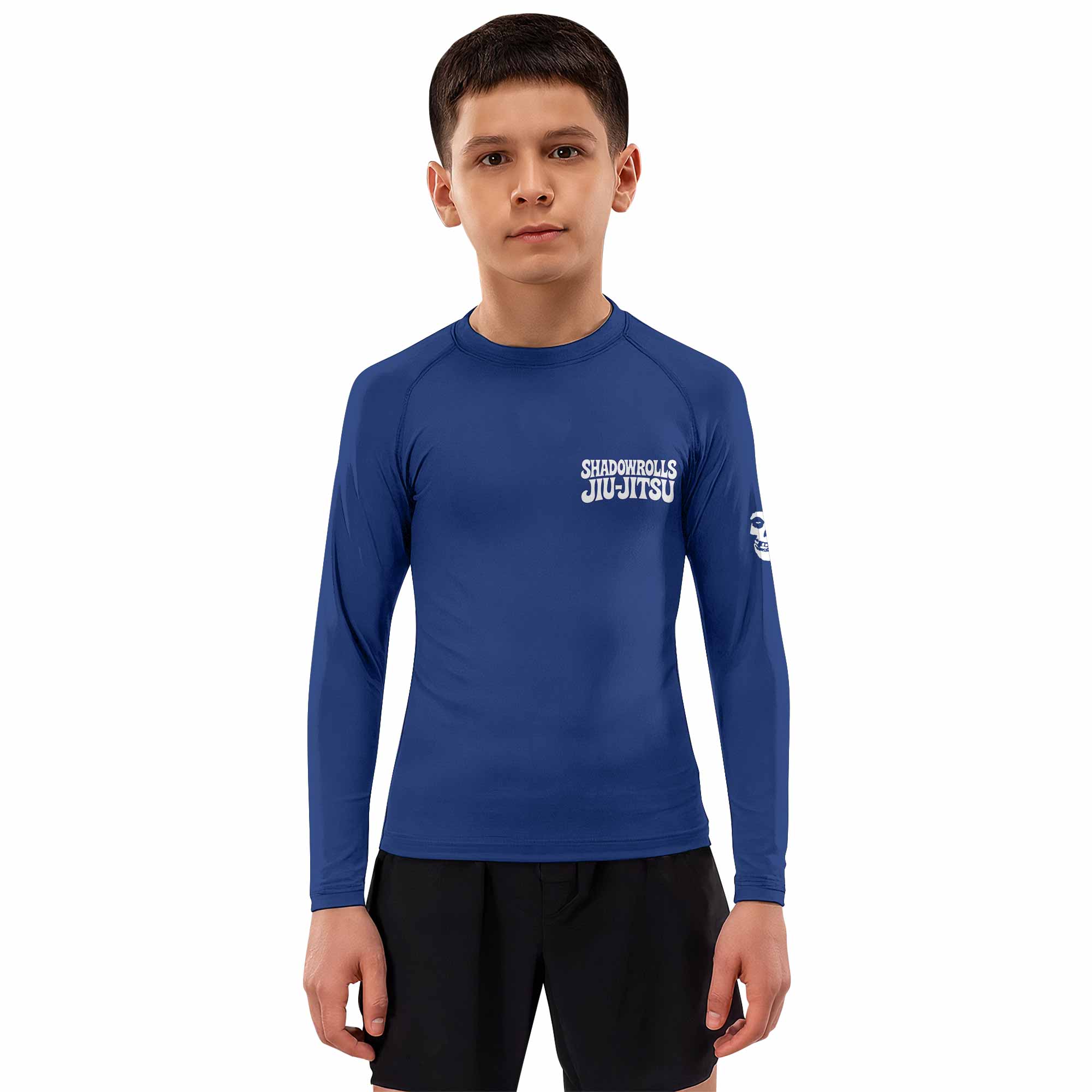 Misfits Skull Jiu-Jitsu Kids Rash Guard