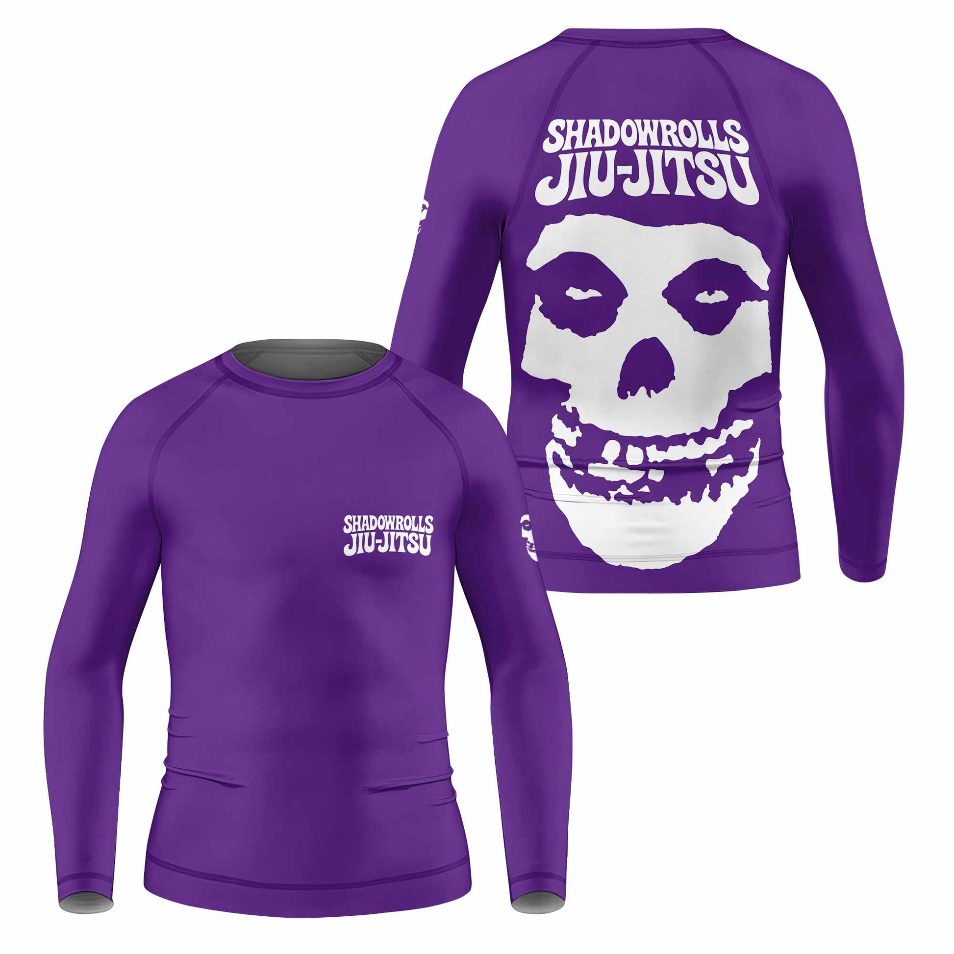 Misfits Skull Jiu-Jitsu Kids Rash Guard