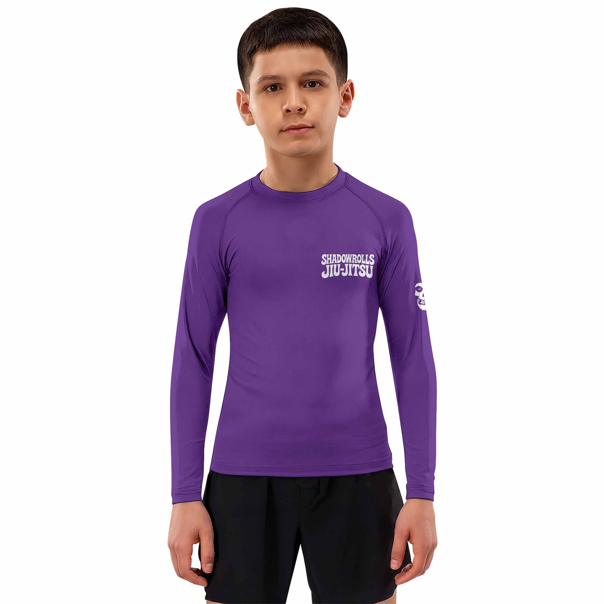 Misfits Skull Jiu-Jitsu Kids Rash Guard