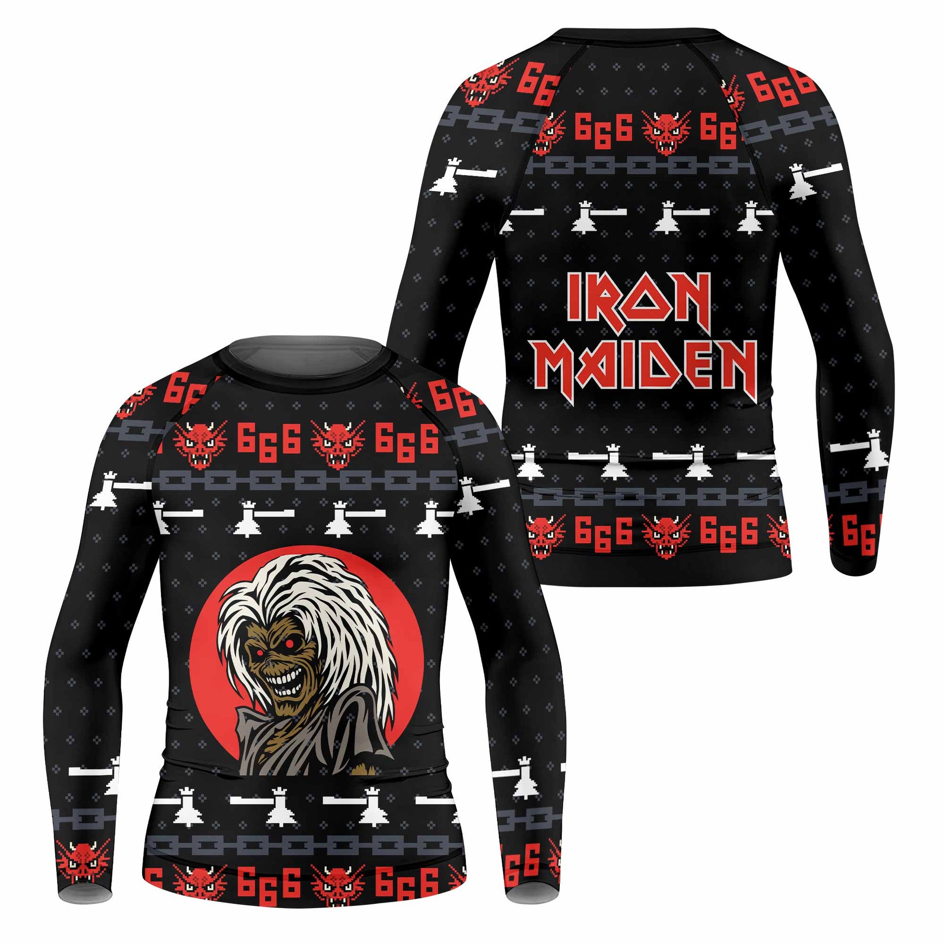 Iron Maiden Kids Rash Guard