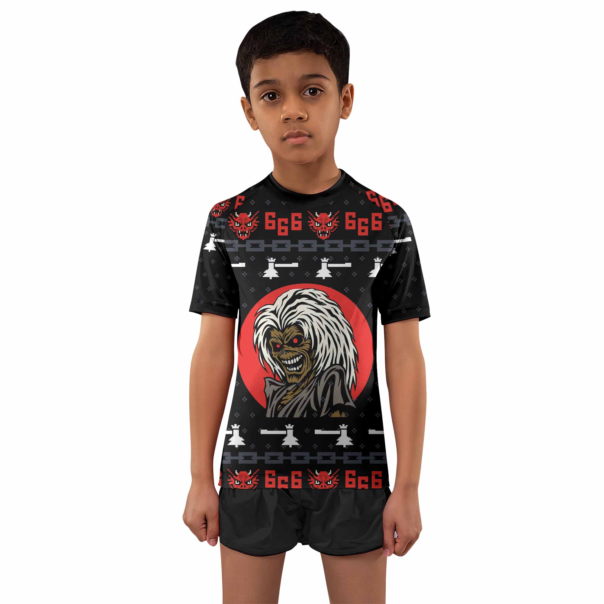 Iron Maiden Kids Rash Guard