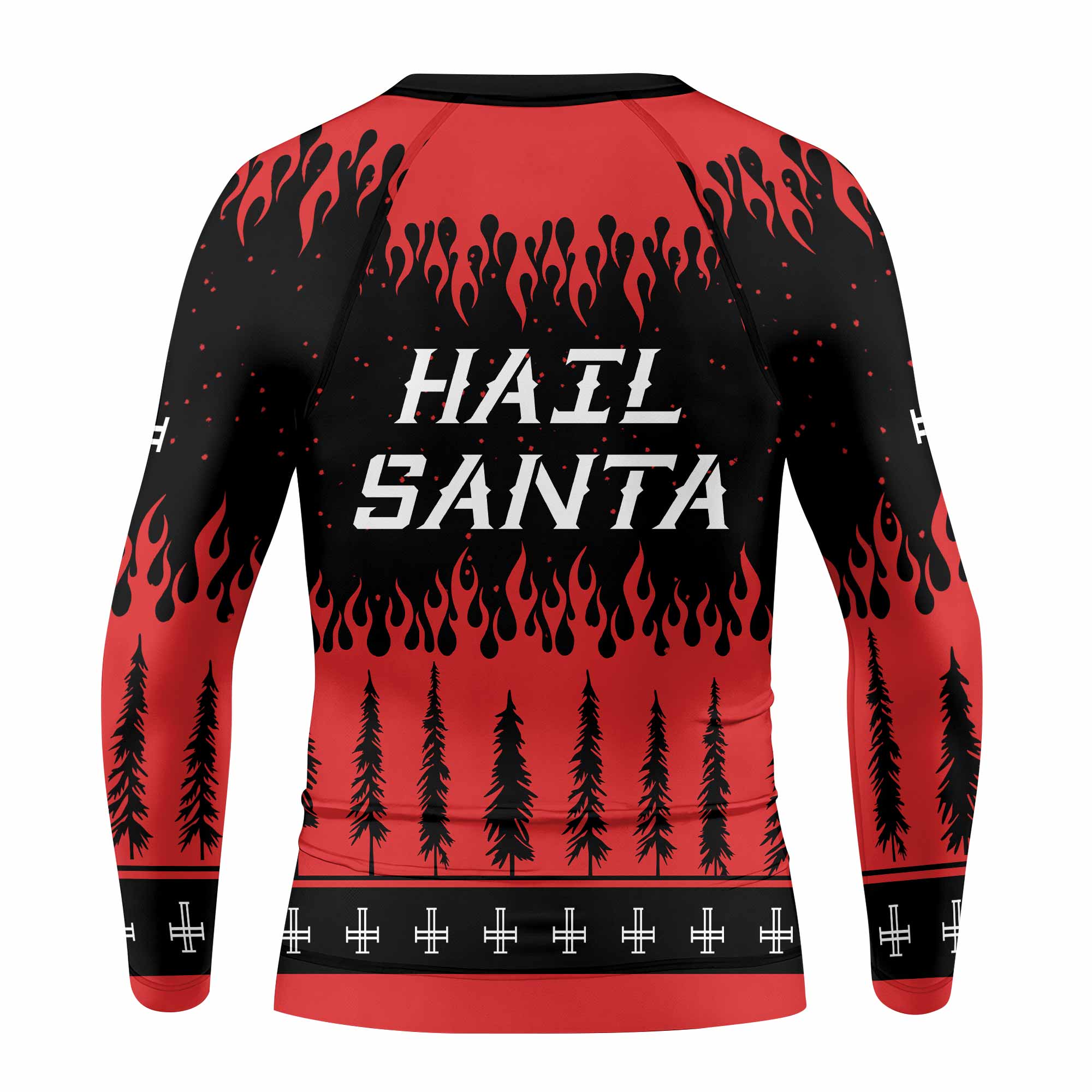 Cradle of Filth Hail Santa Kids Rash Guard