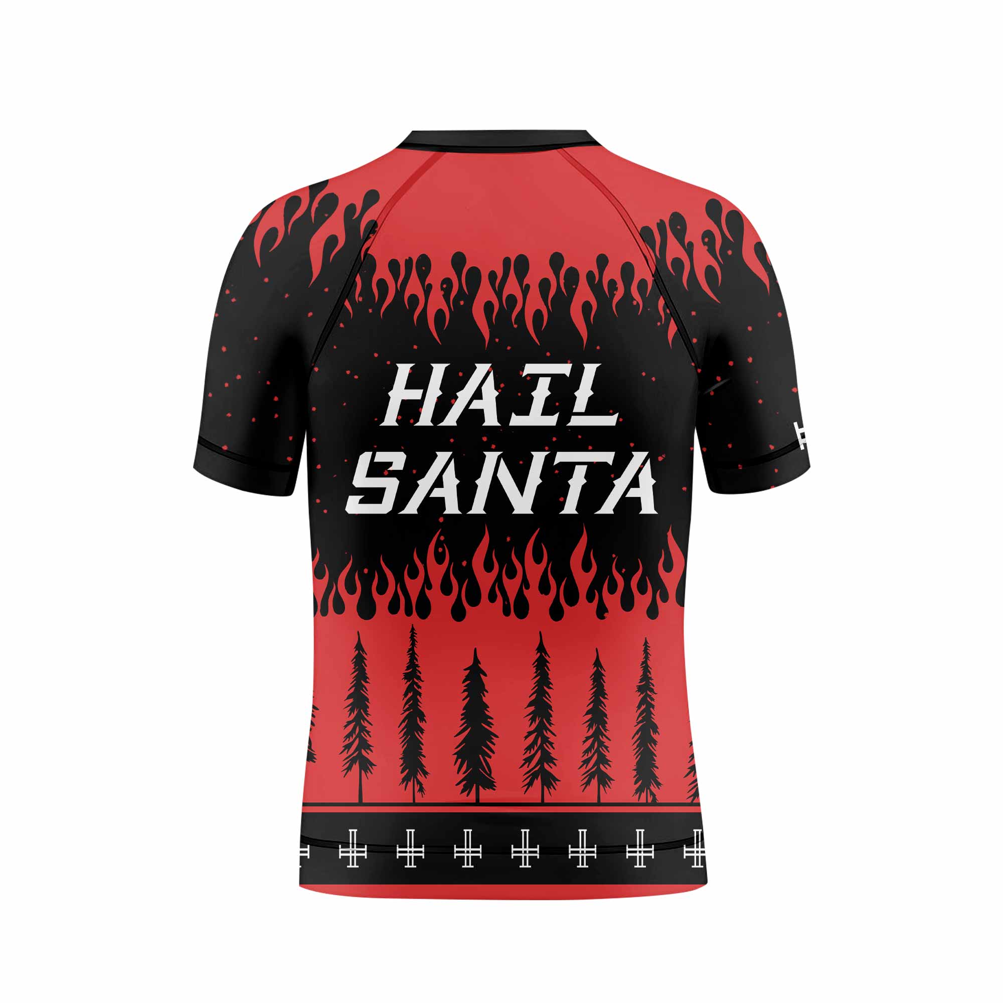 Cradle of Filth Hail Santa Kids Rash Guard