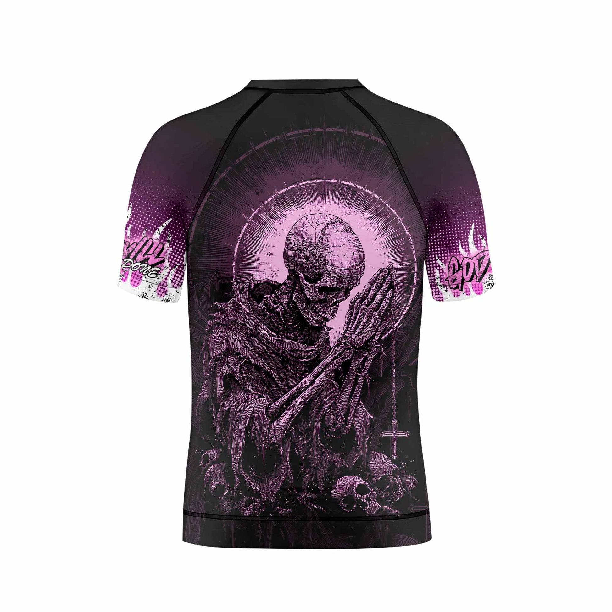 God's Will Be Done Kids Rash Guard