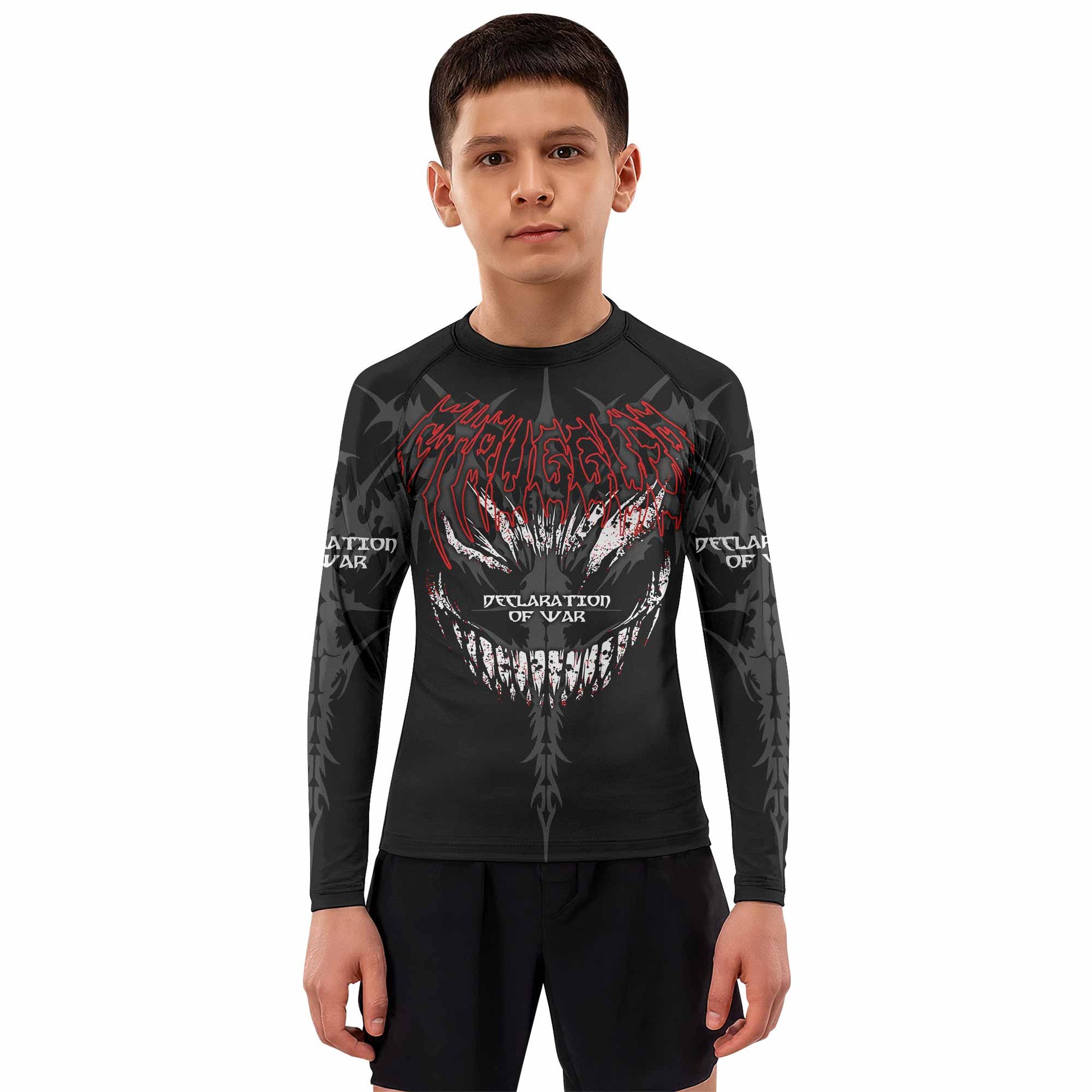 Declaration of War Kids Rash Guard