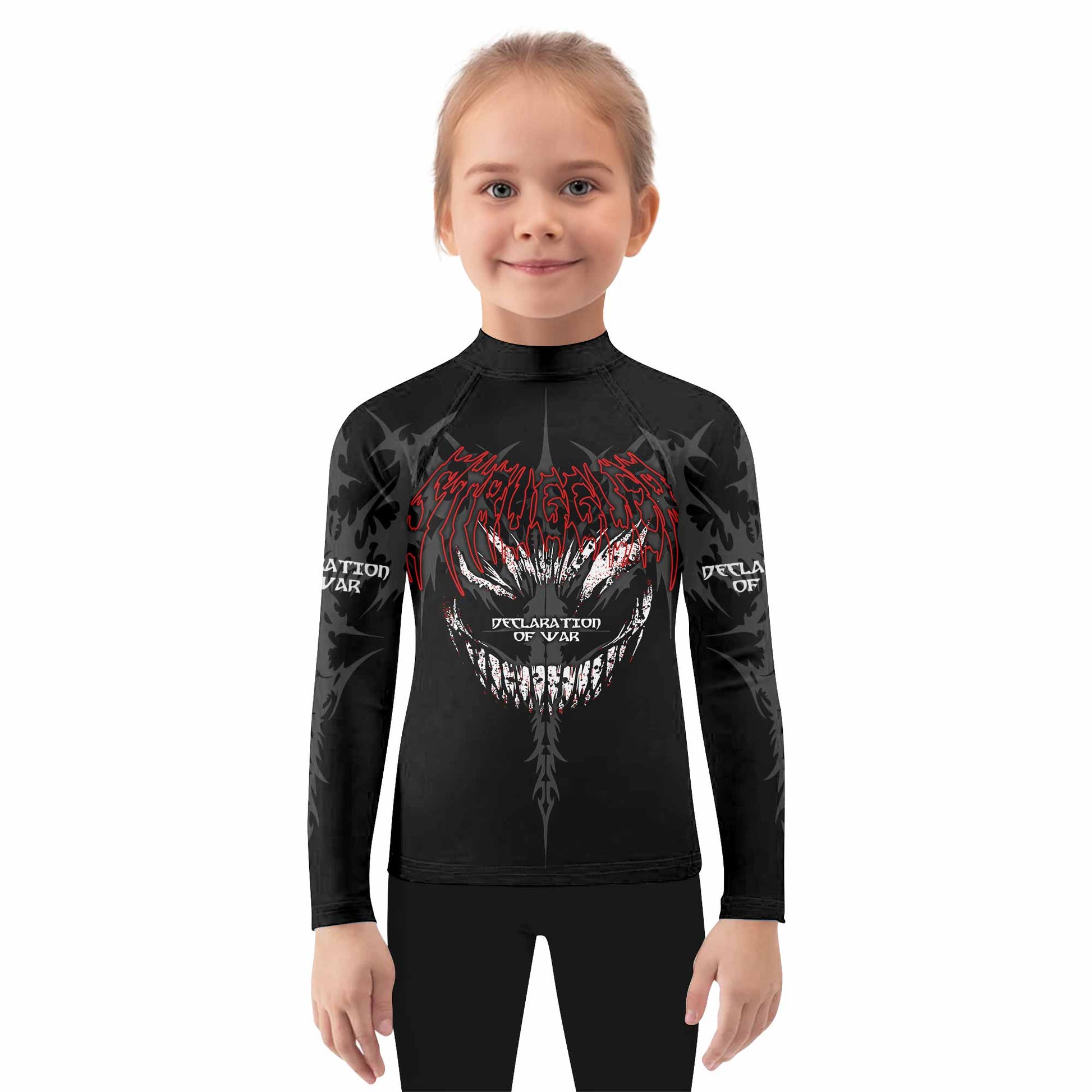 Declaration of War Kids Rash Guard