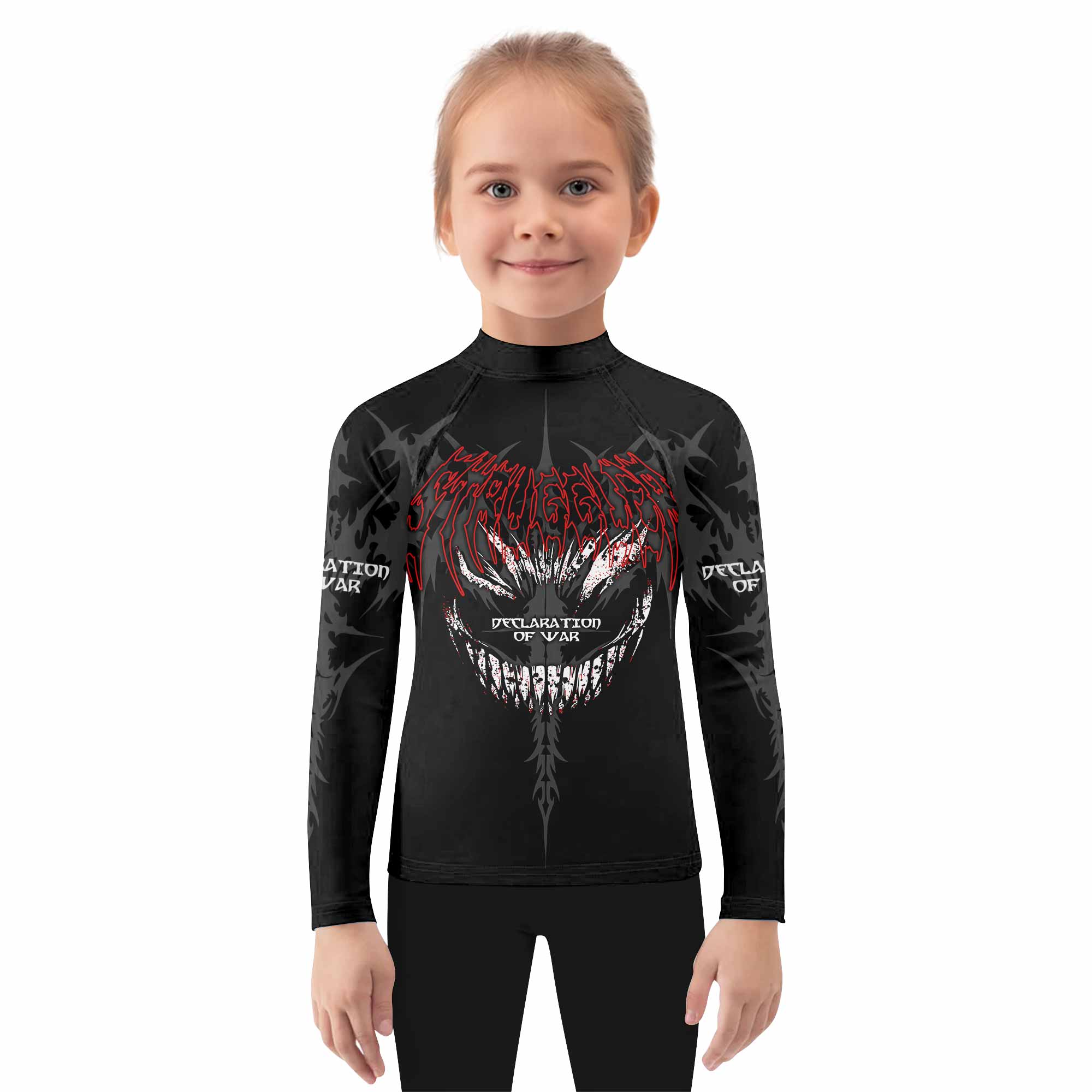 Declaration of War Kids Rash Guard