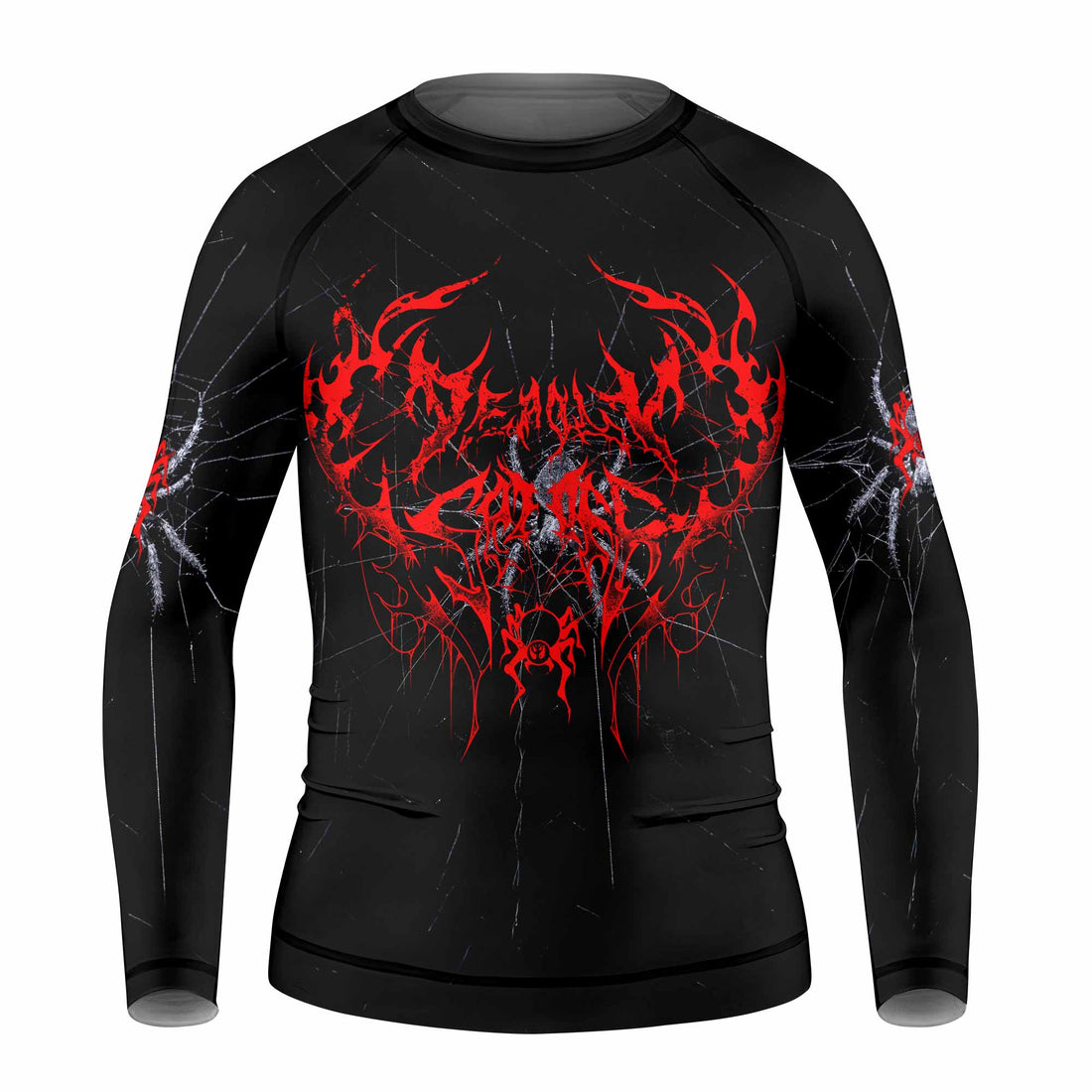 Crimson Arachnid Metal Kids Rash Guard