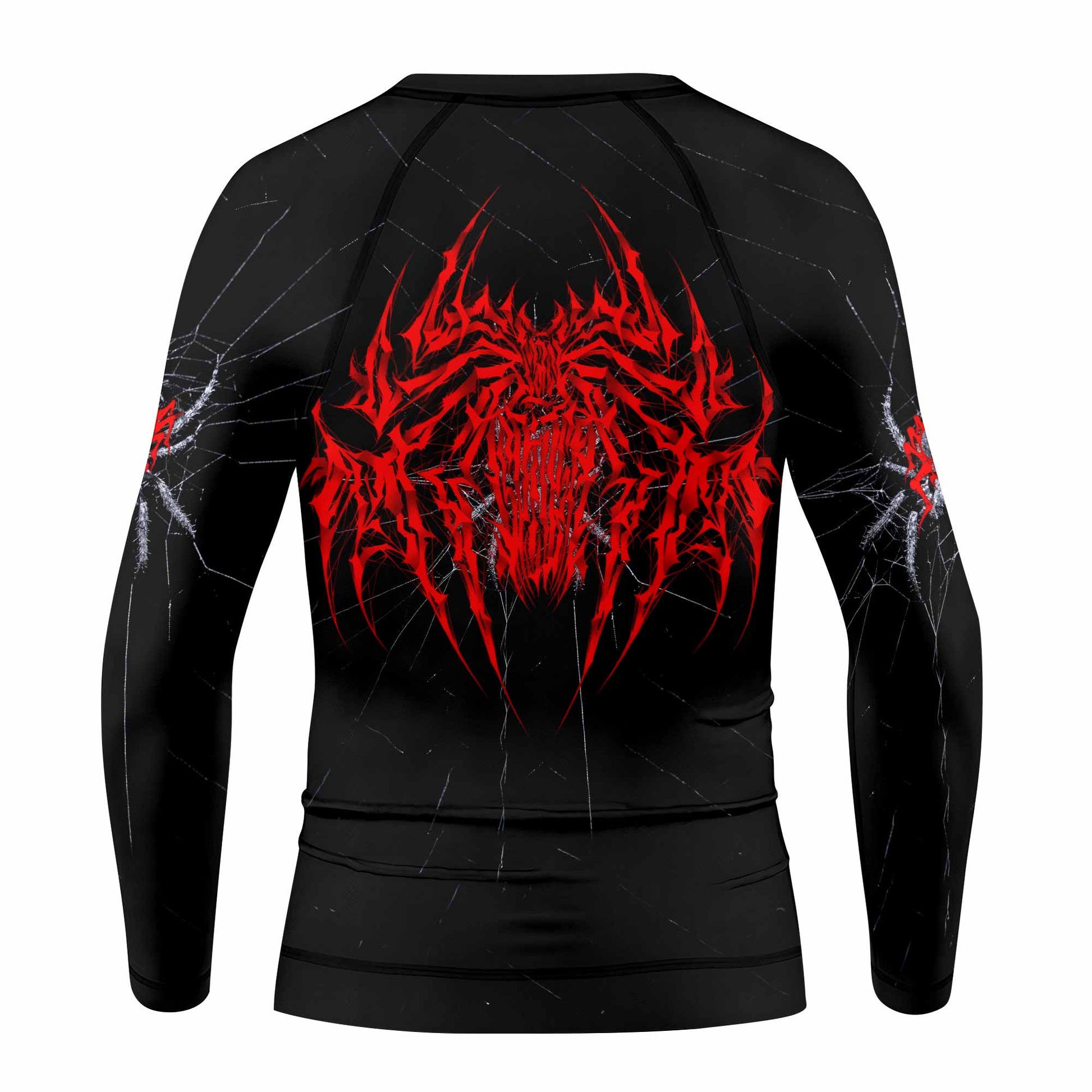 Crimson Arachnid Metal Kids Rash Guard