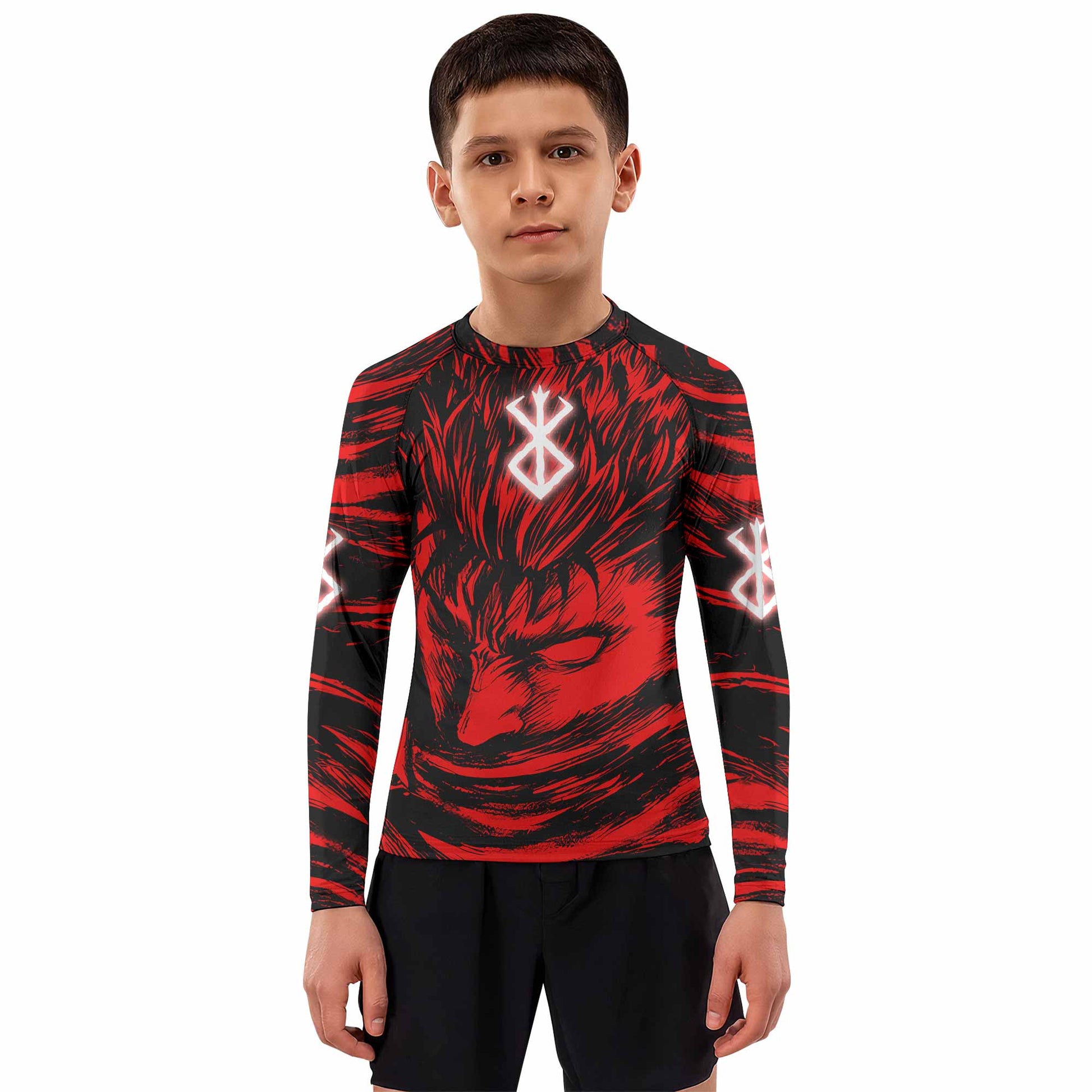 Berserk Guts Kids Rash Guard