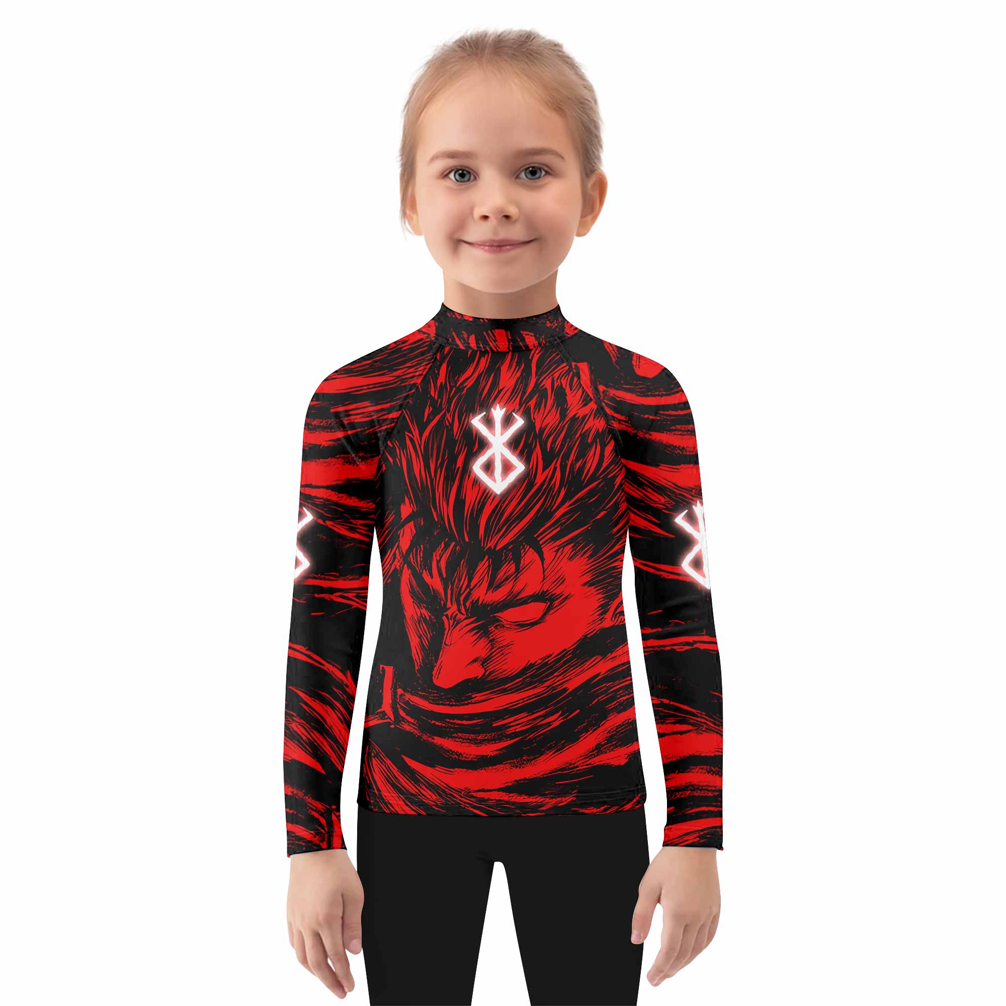 Berserk Guts Kids Rash Guard