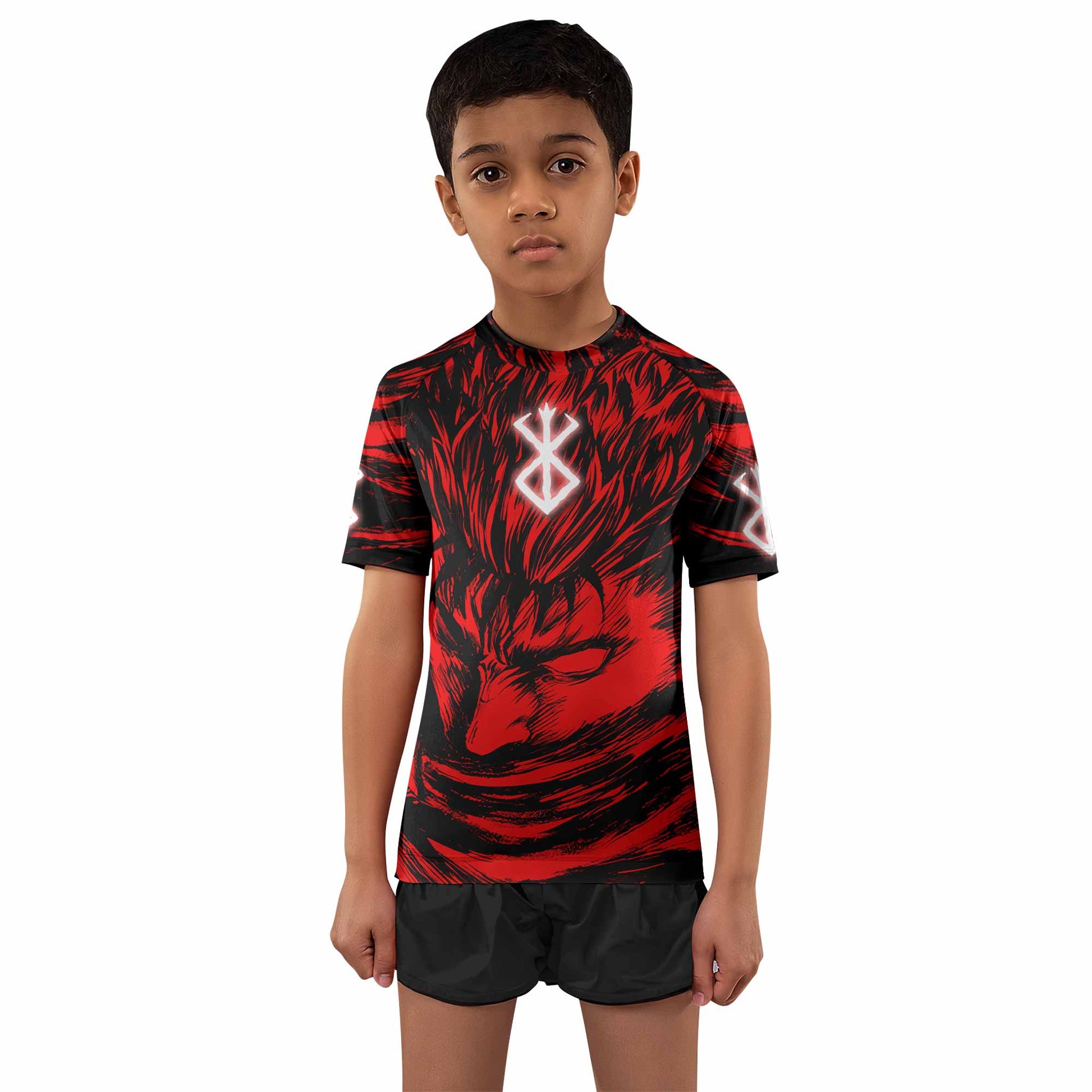 Berserk Guts Kids Rash Guard