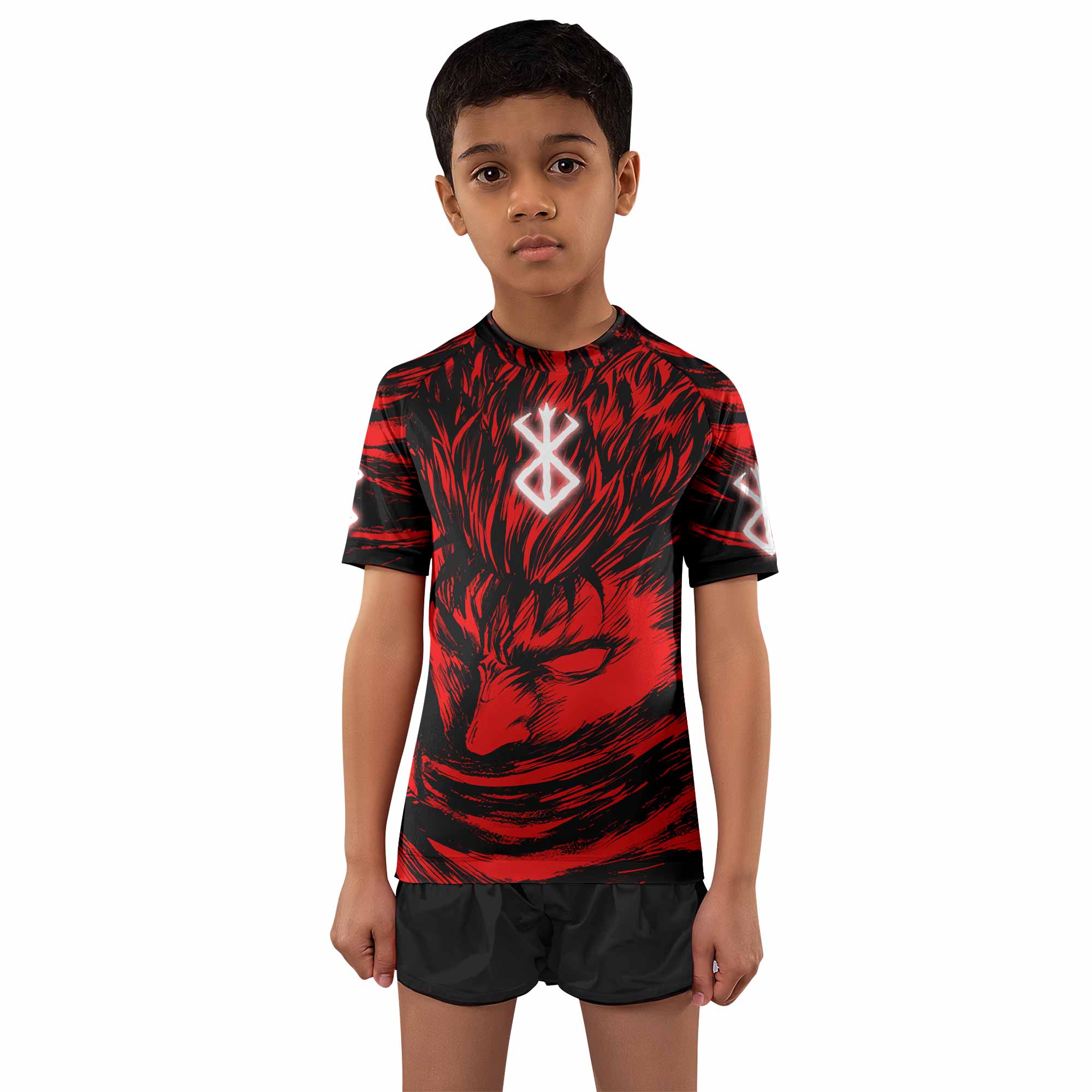 Berserk Guts Kids Rash Guard