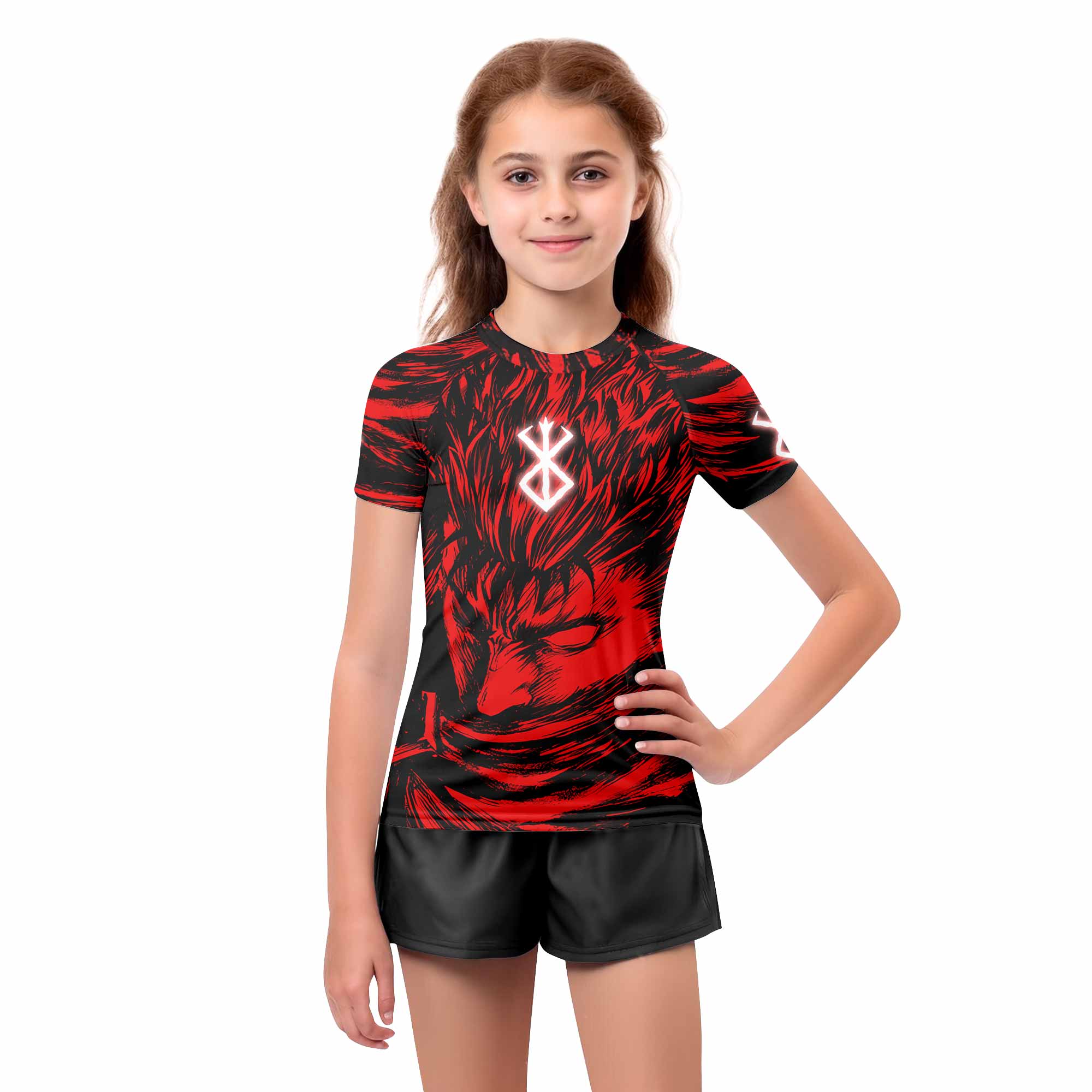 Berserk Guts Kids Rash Guard