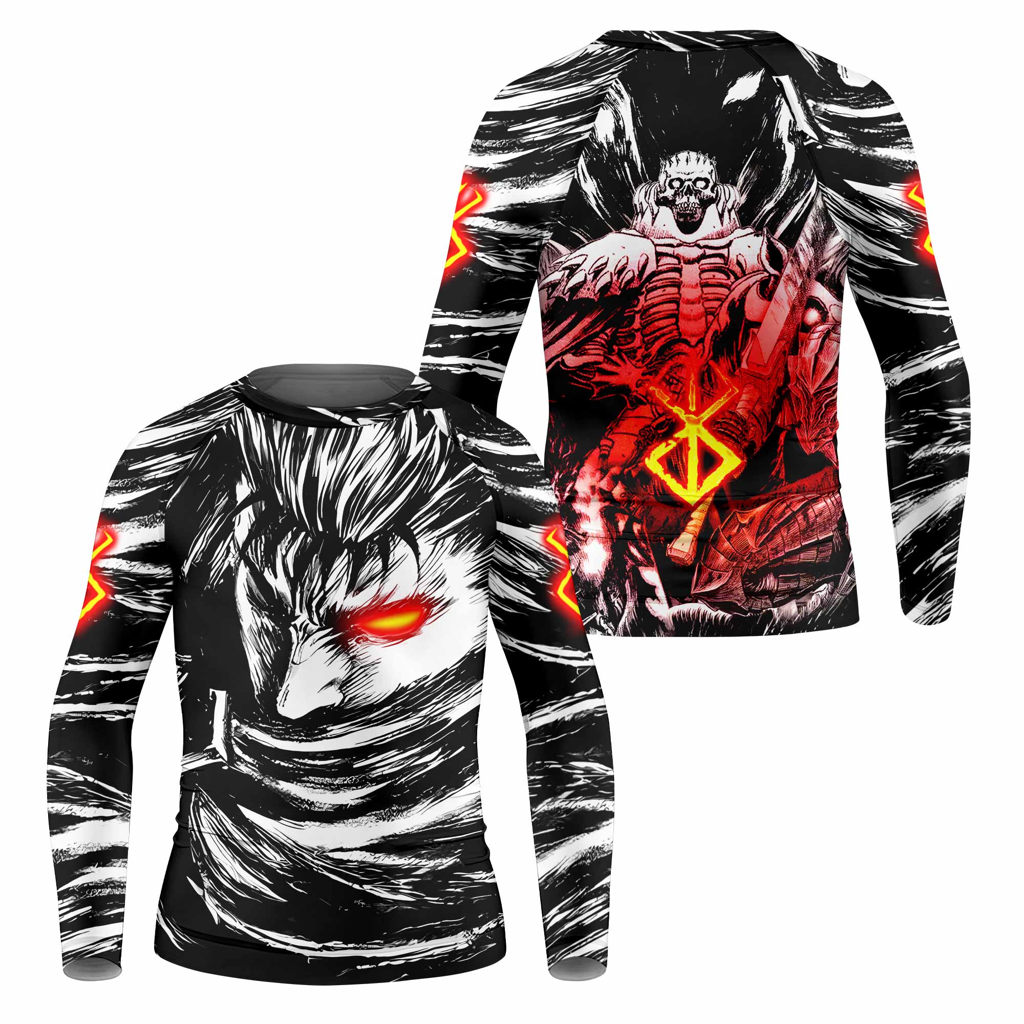 Black Swordsman Berserk Kids Rash Guard
