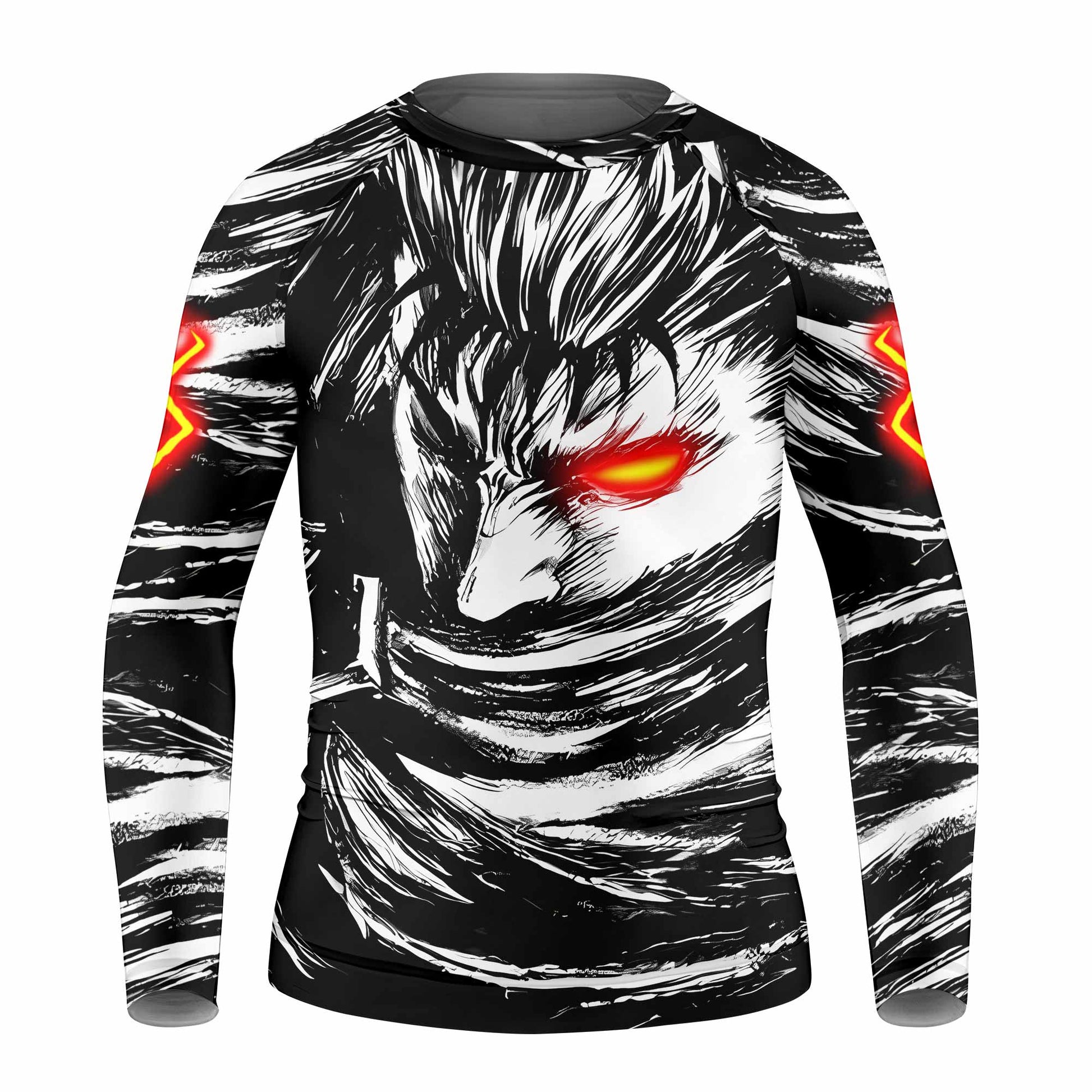 Black Swordsman Berserk Kids Rash Guard