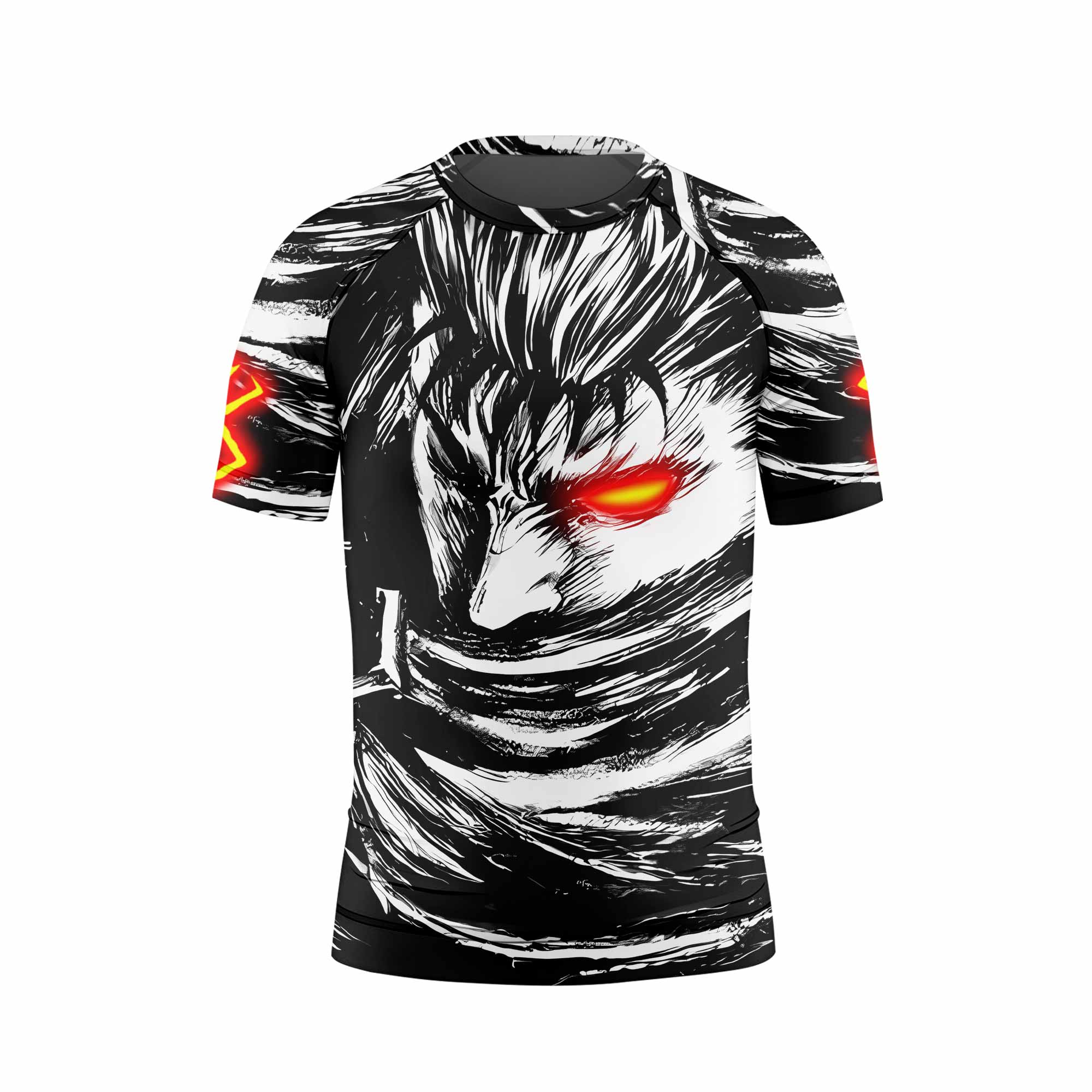 Black Swordsman Berserk Kids Rash Guard