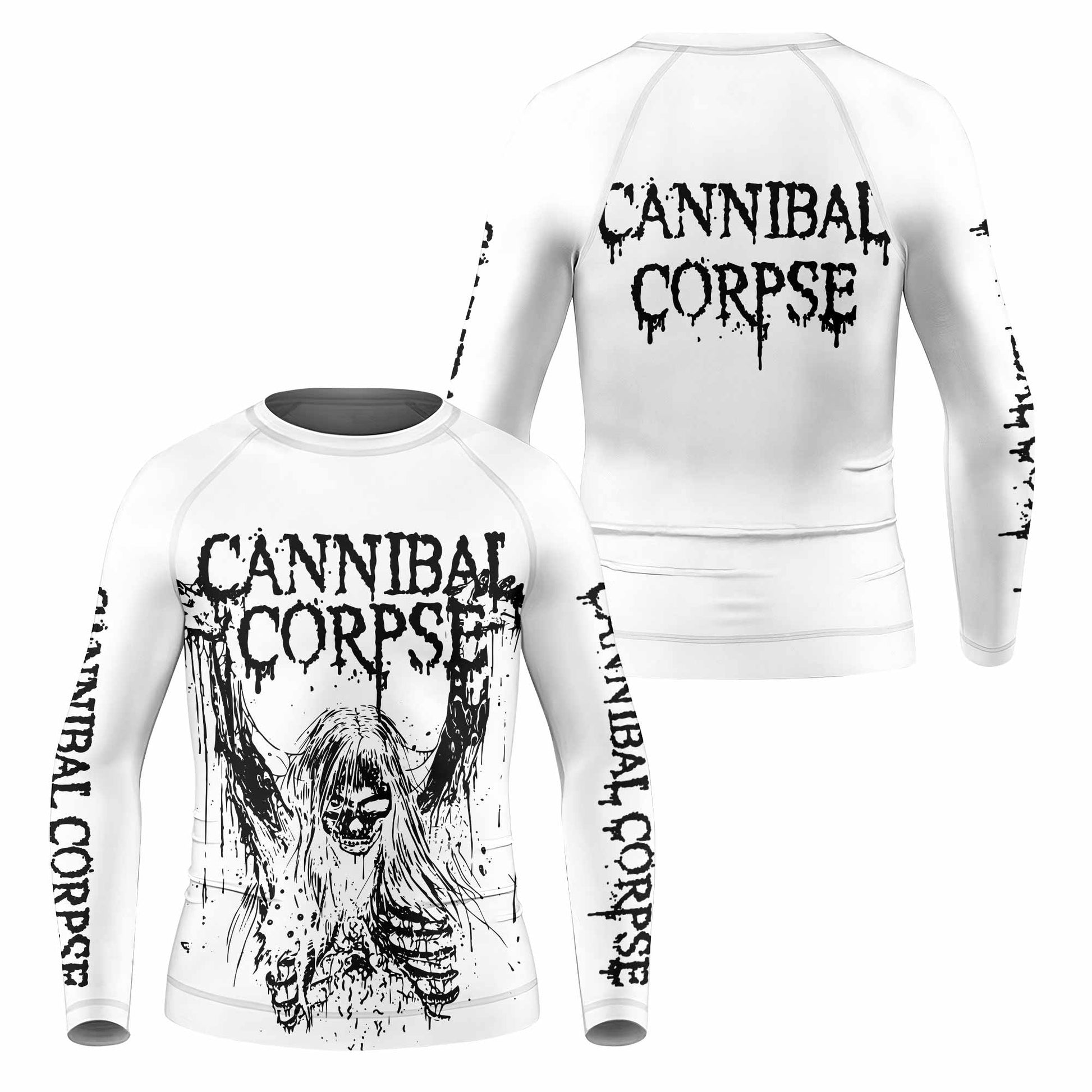 Cannibal Corpse Kids Rash Guard