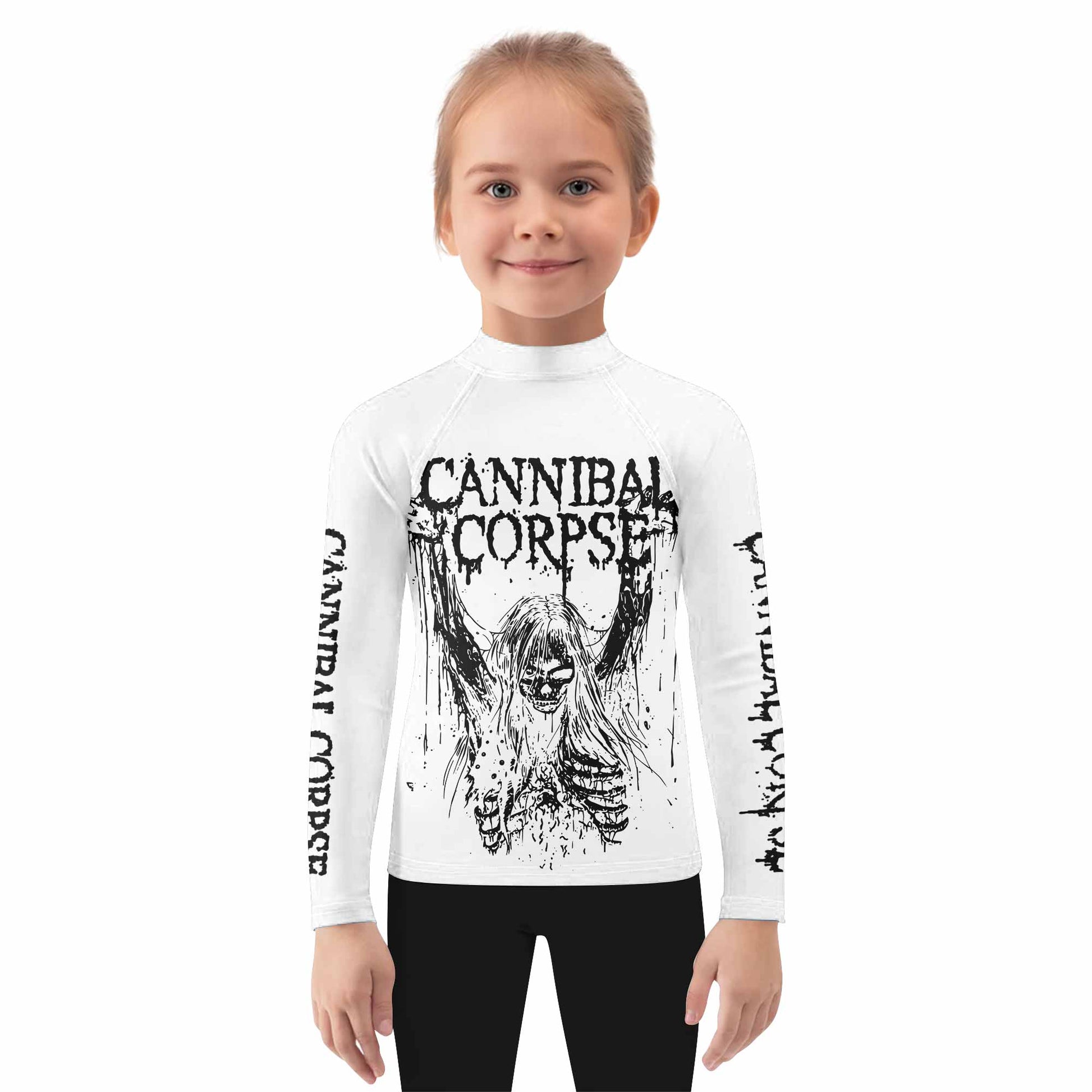Cannibal Corpse Kids Rash Guard