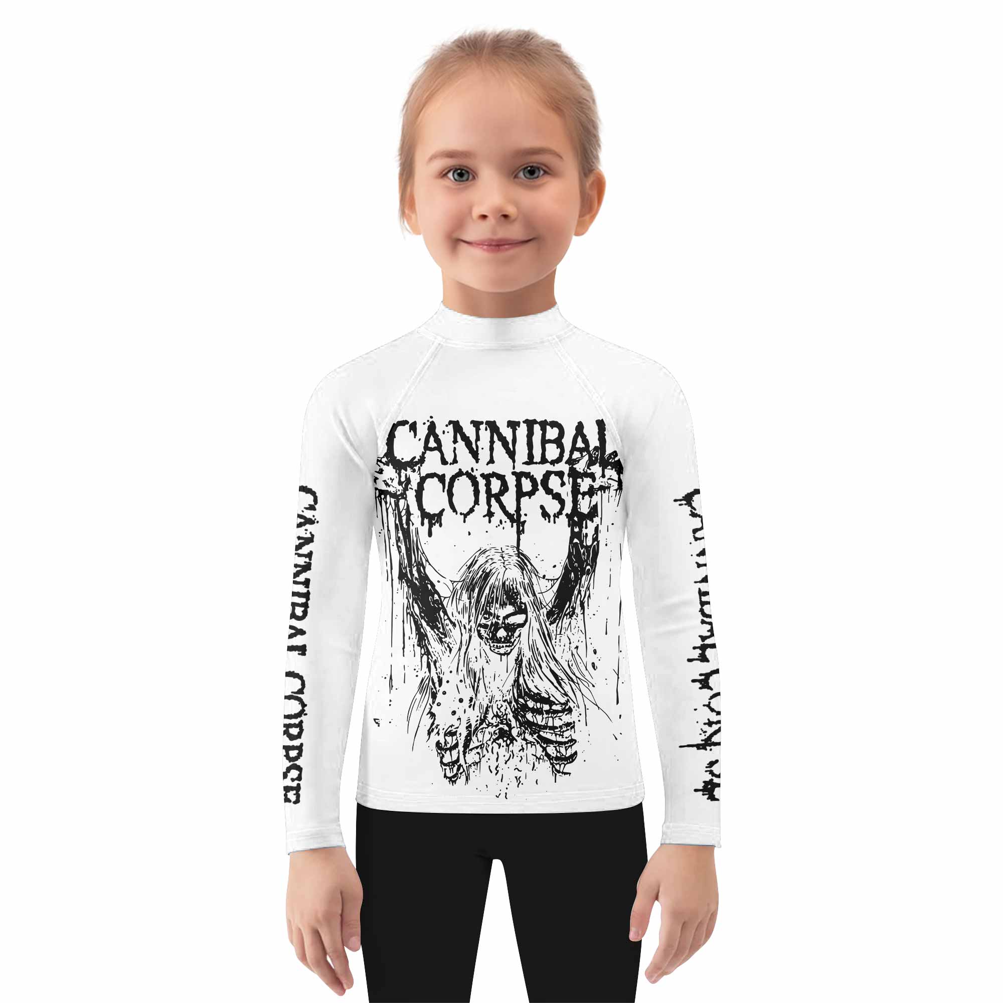 Cannibal Corpse Kids Rash Guard