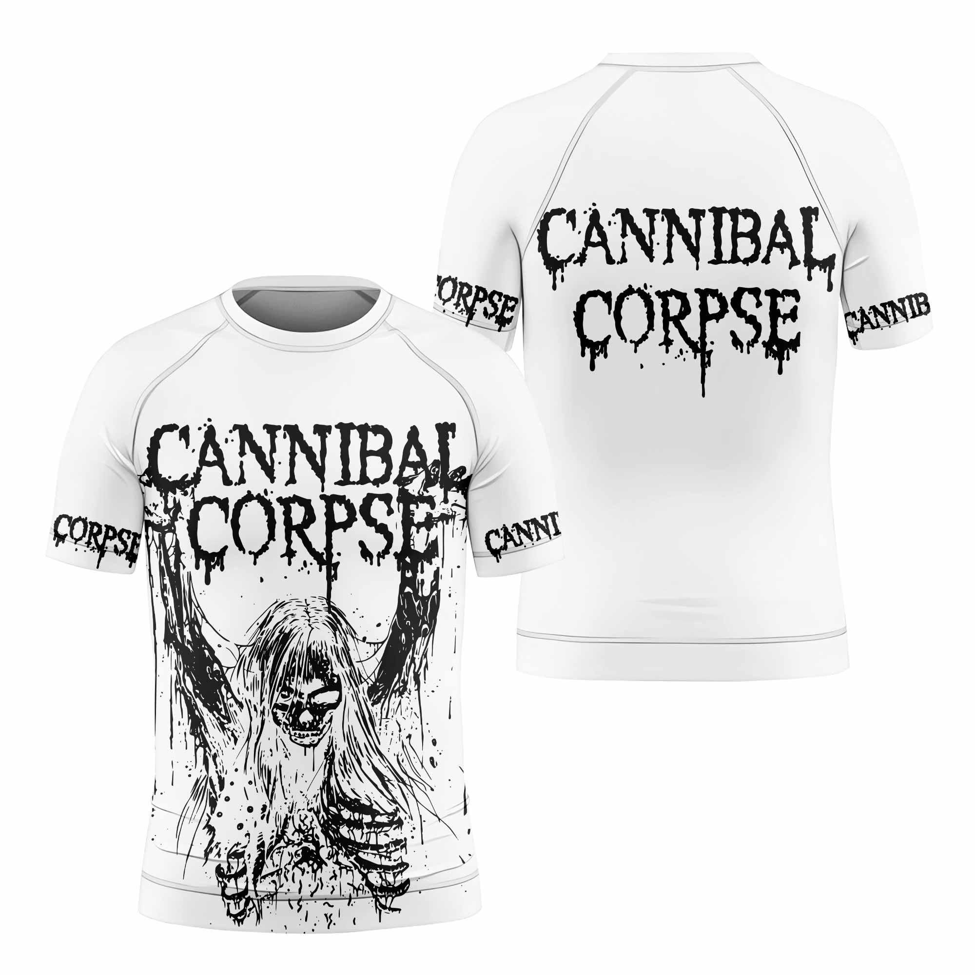 Cannibal Corpse Kids Rash Guard
