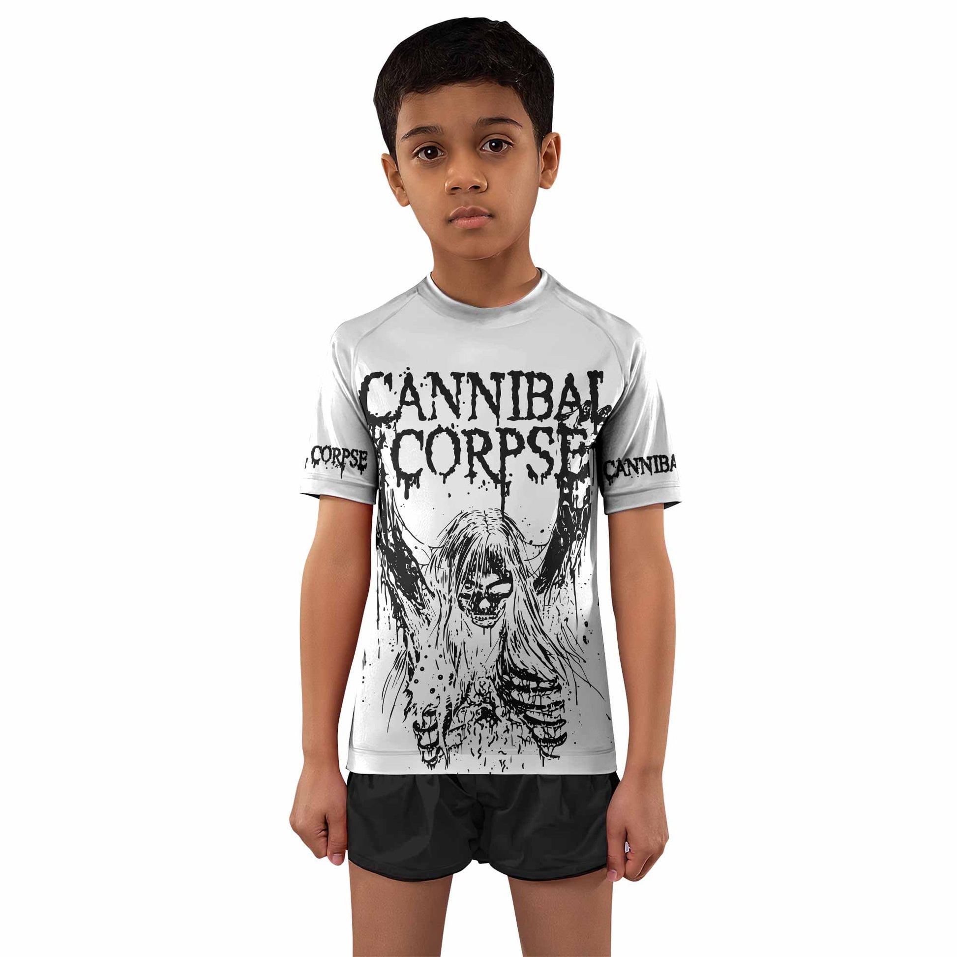 Cannibal Corpse Kids Rash Guard