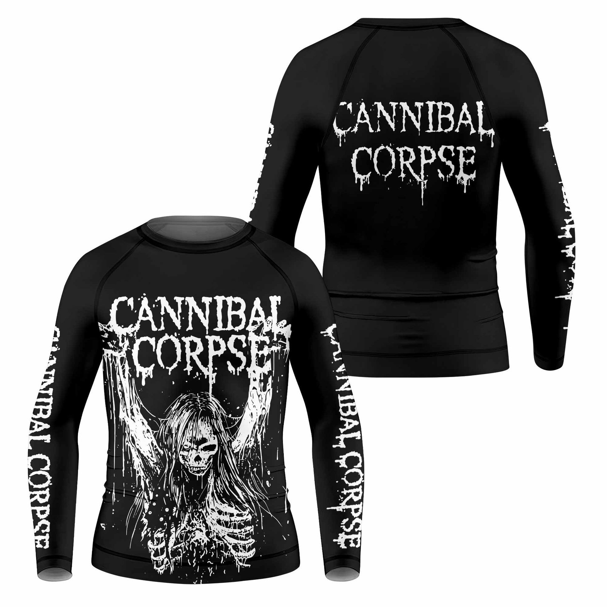 Cannibal Corpse Kids Rash Guard