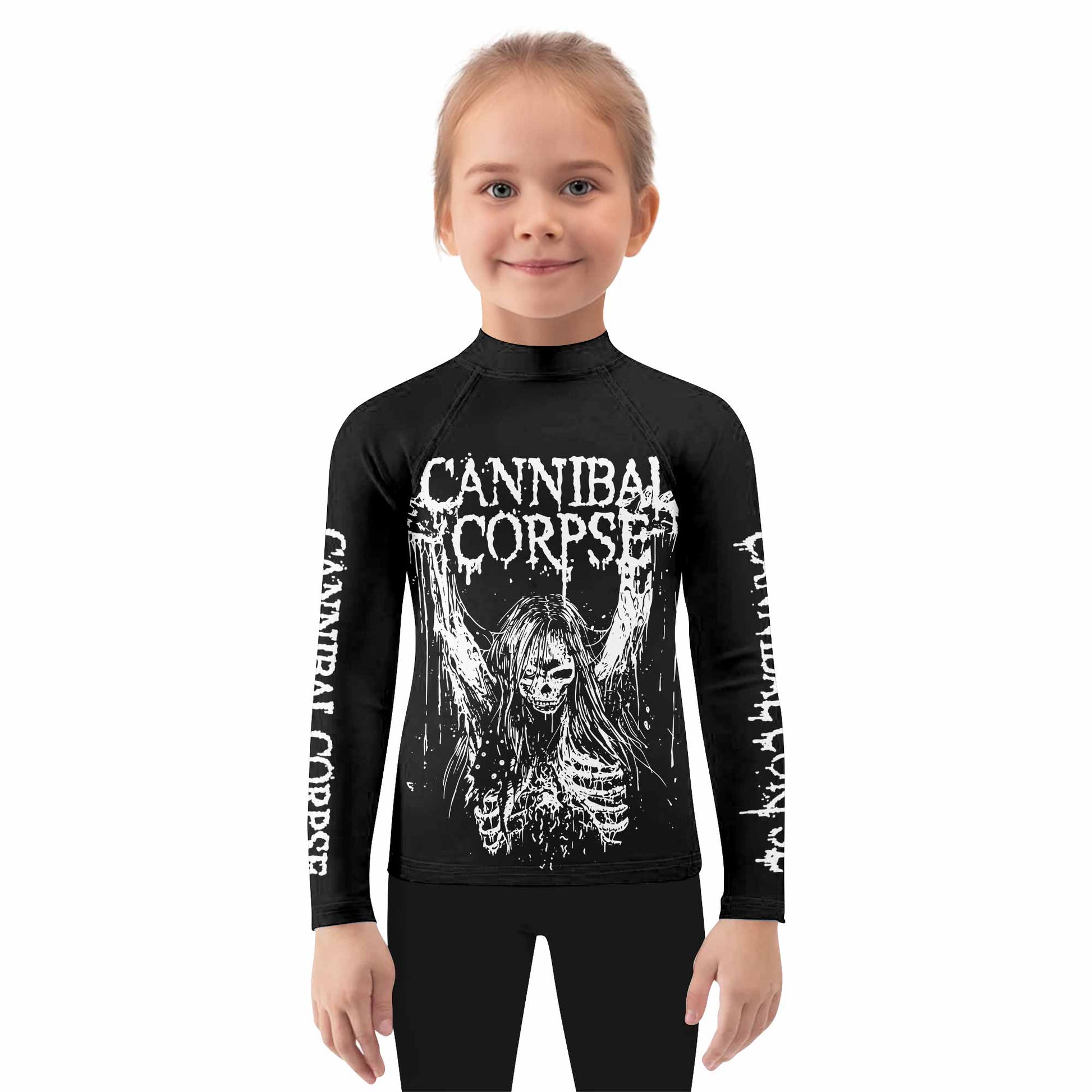 Cannibal Corpse Kids Rash Guard