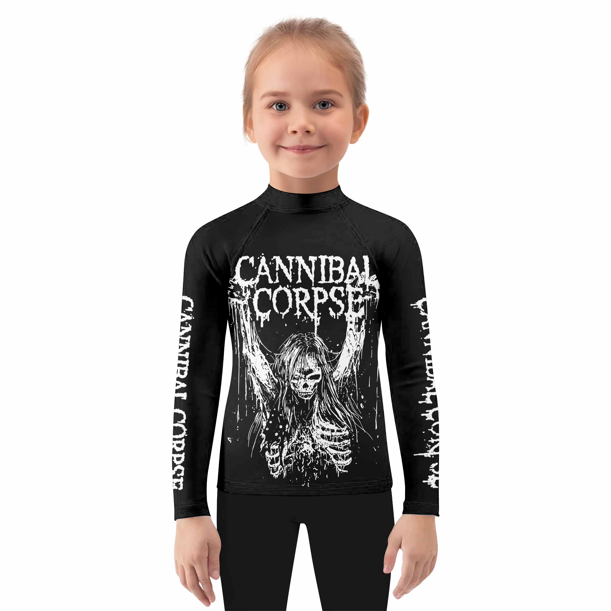 Cannibal Corpse Kids Rash Guard