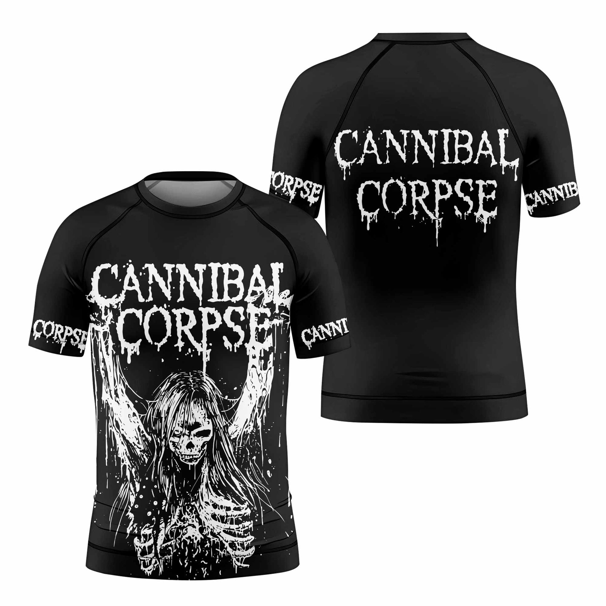 Cannibal Corpse Kids Rash Guard