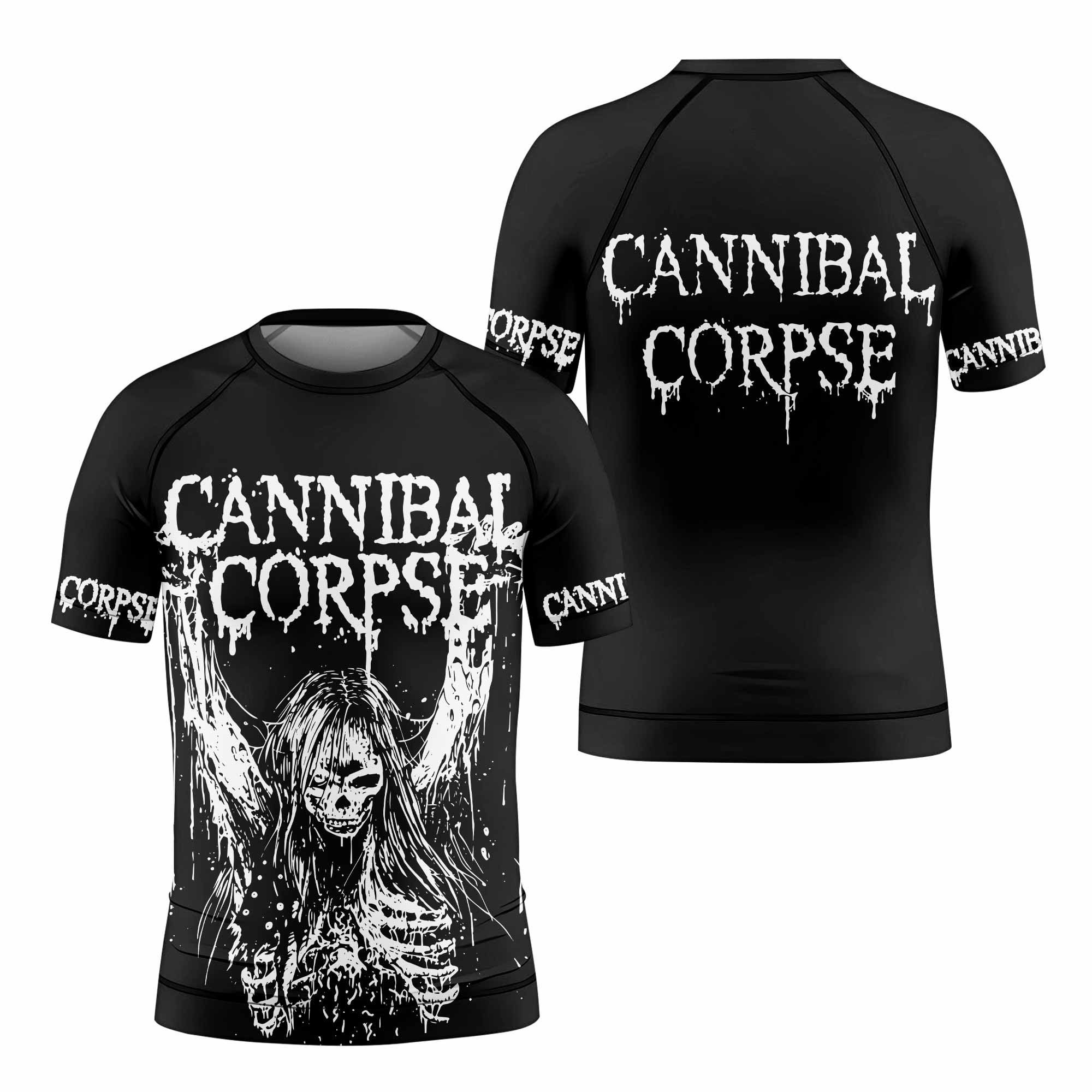 Cannibal Corpse Kids Rash Guard
