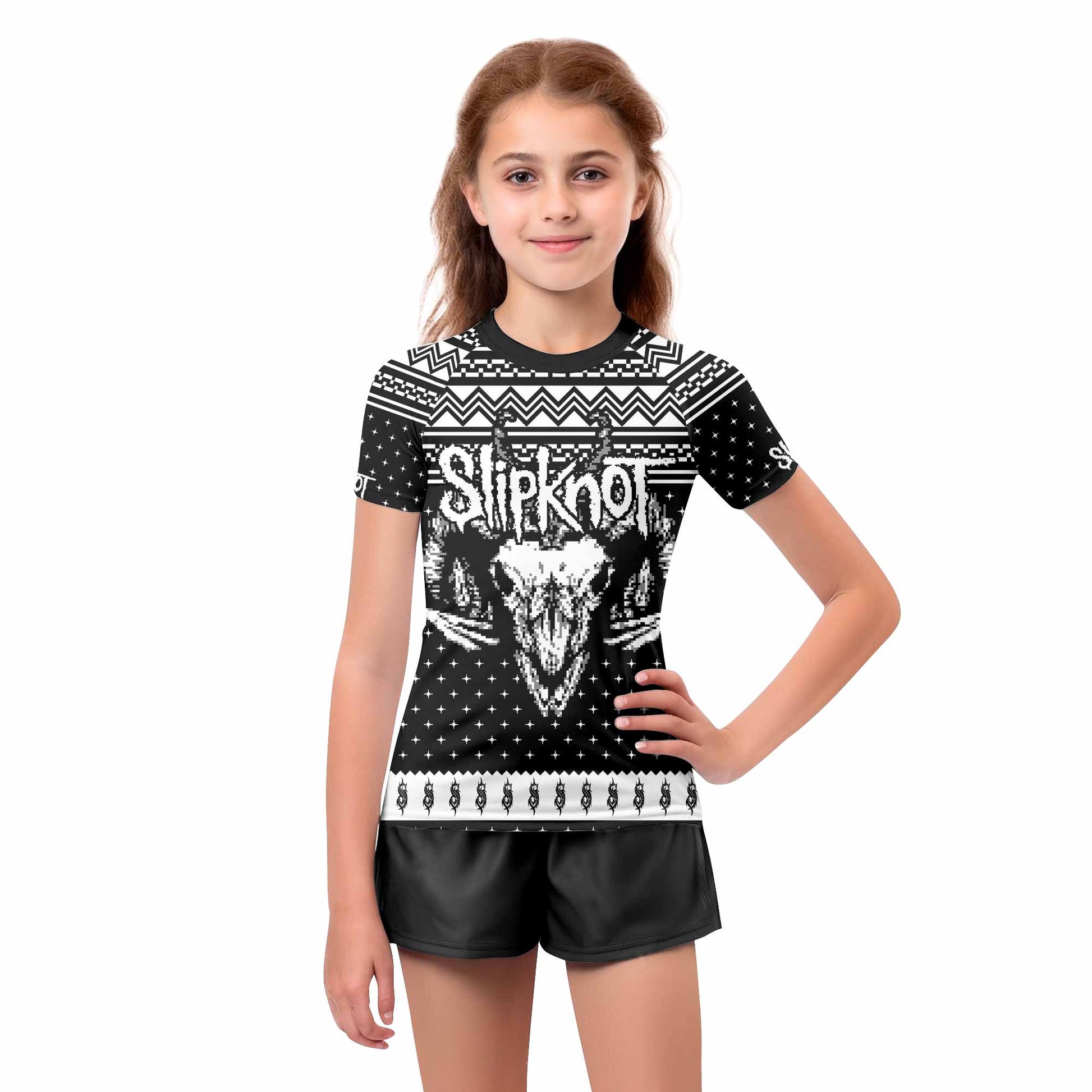 Slipknot Baphomet Kids Rash Guard