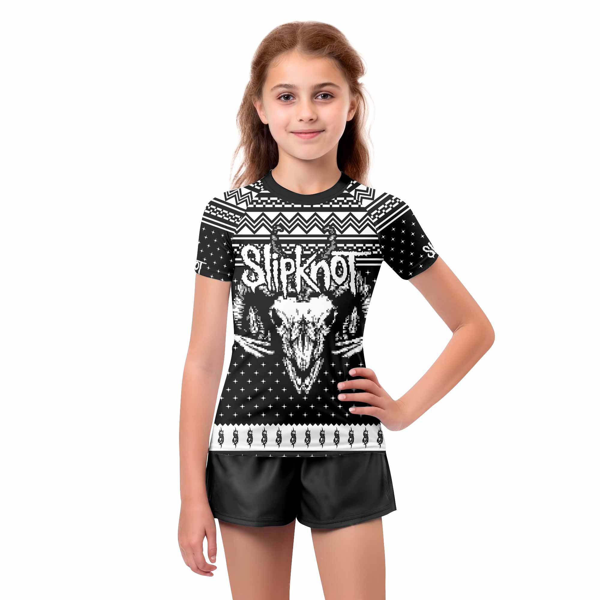Slipknot Baphomet Kids Rash Guard