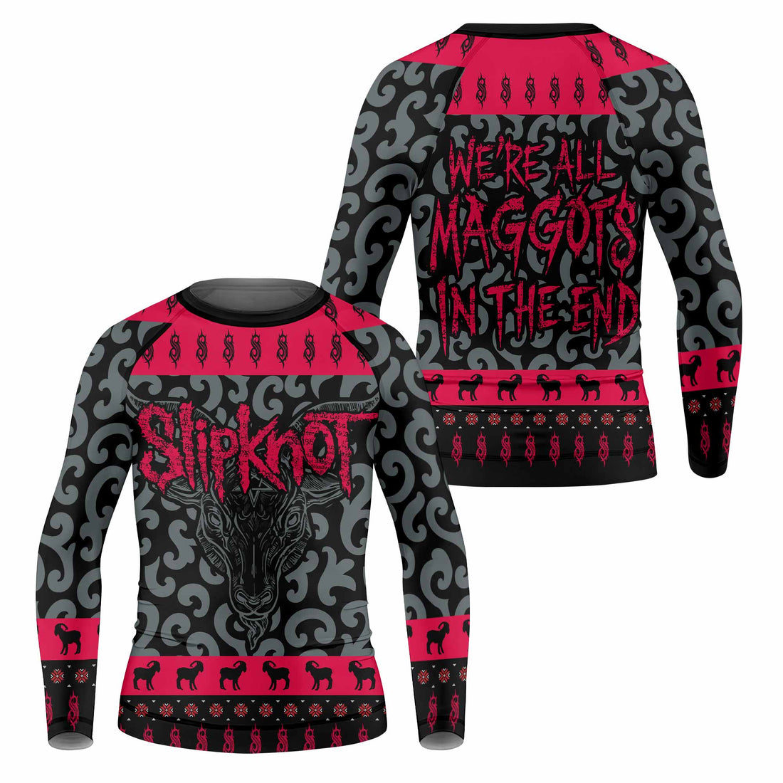 Slipknot Maggots Kids Rash Guard