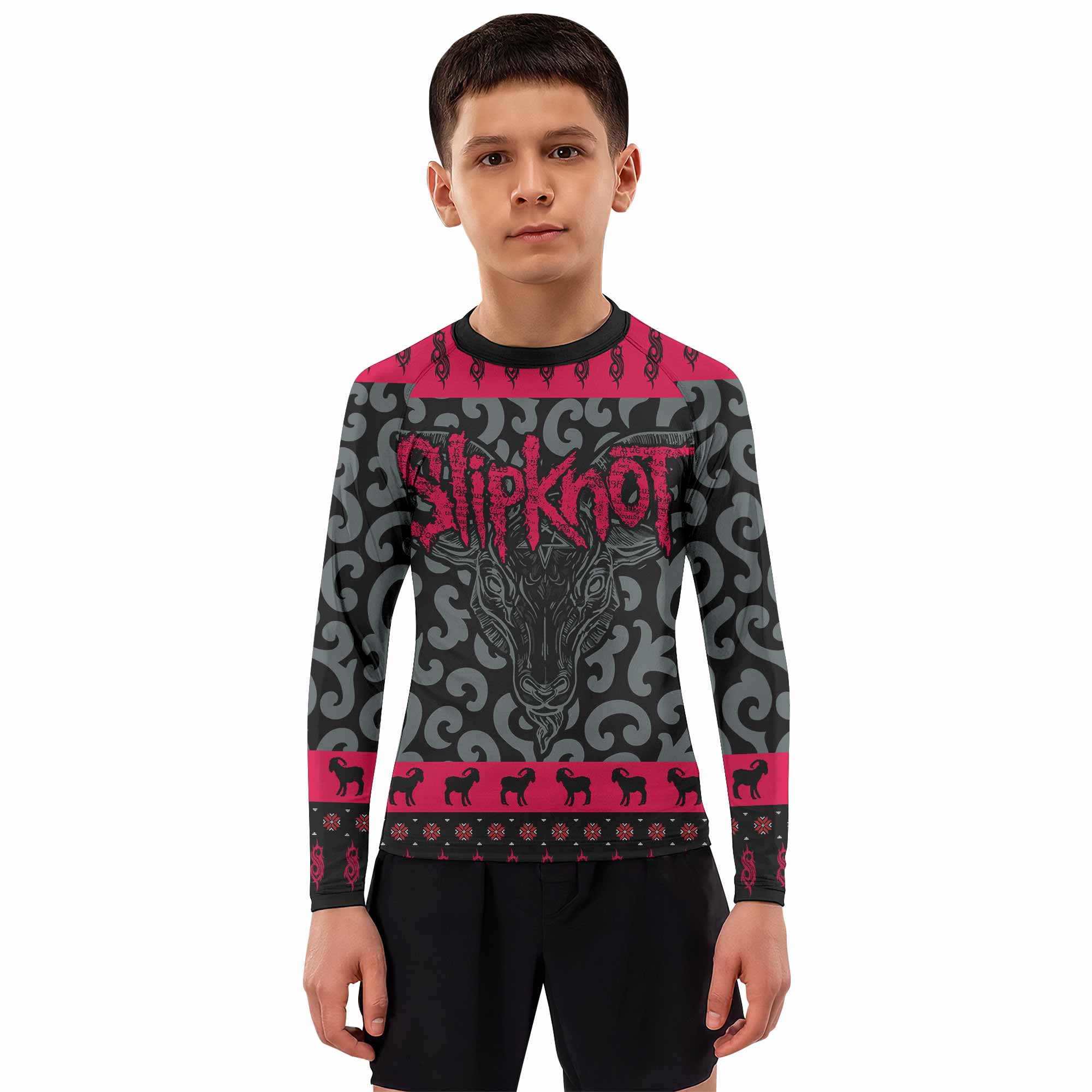 Slipknot Maggots Kids Rash Guard